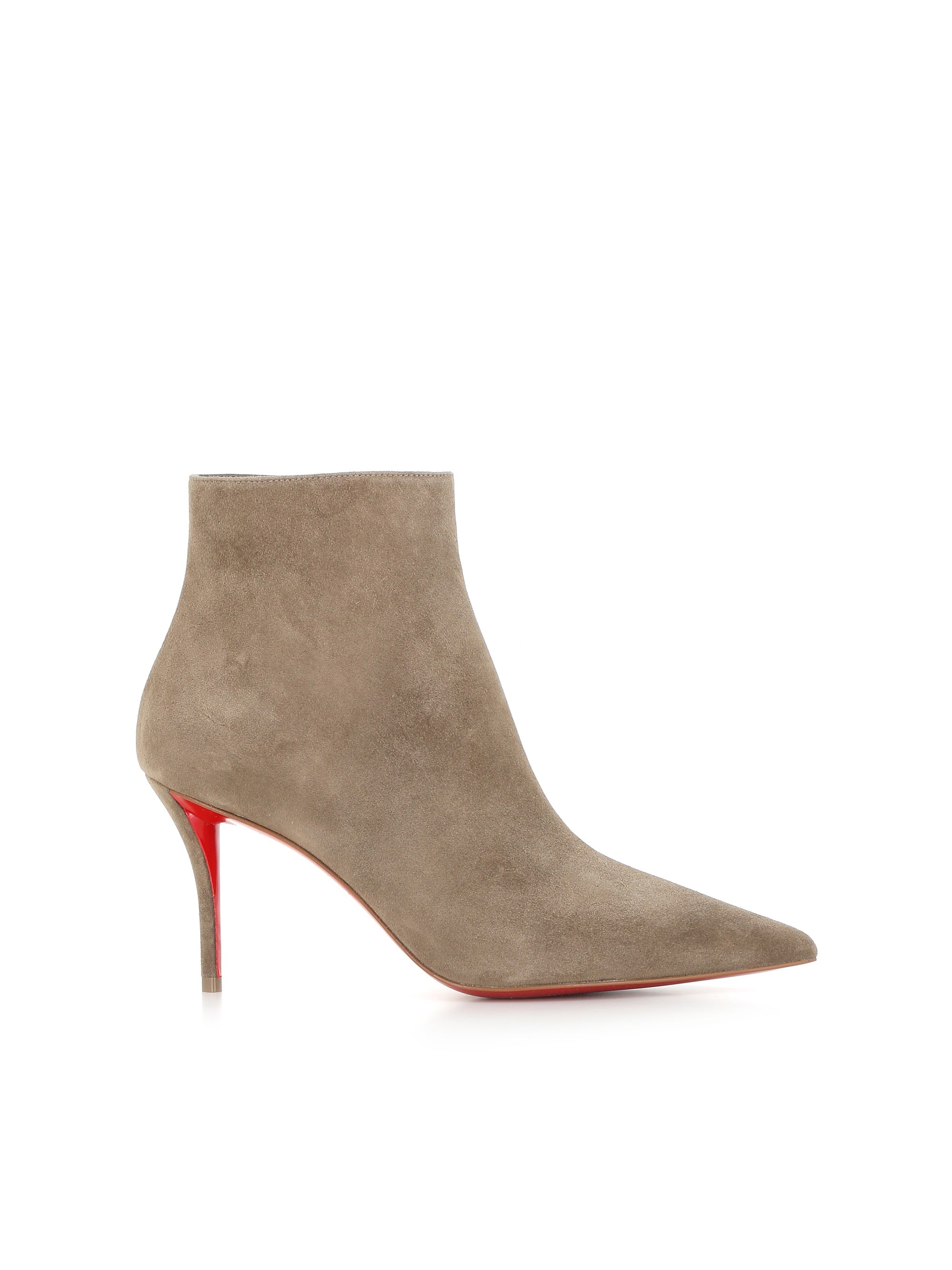  Ankle Boot Miss Z Booty 80 Christian Louboutin Donna Grigio - 1