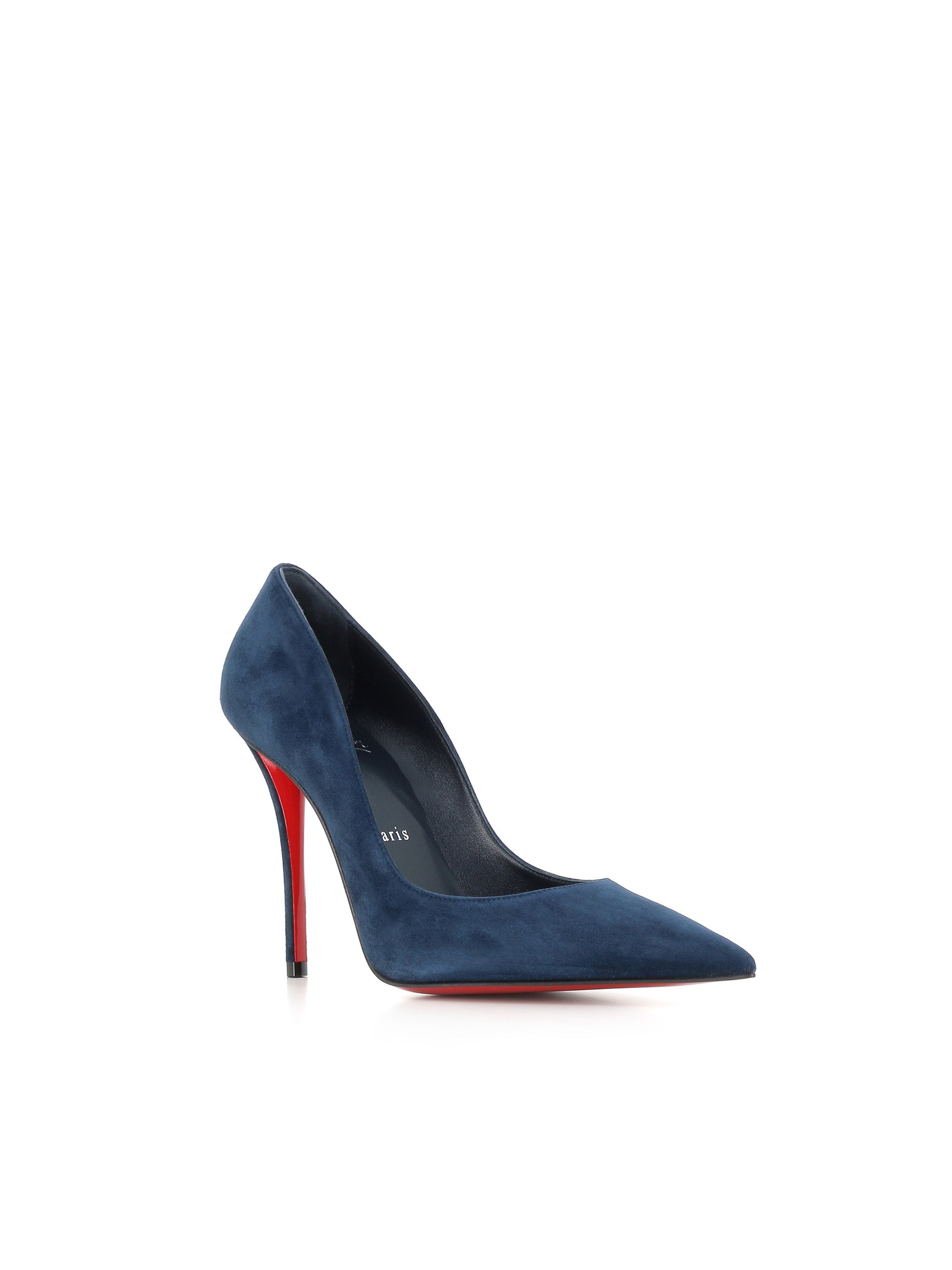  Christian Louboutin Décolletè Miss Z 100 Blu Donna Special_ - 3