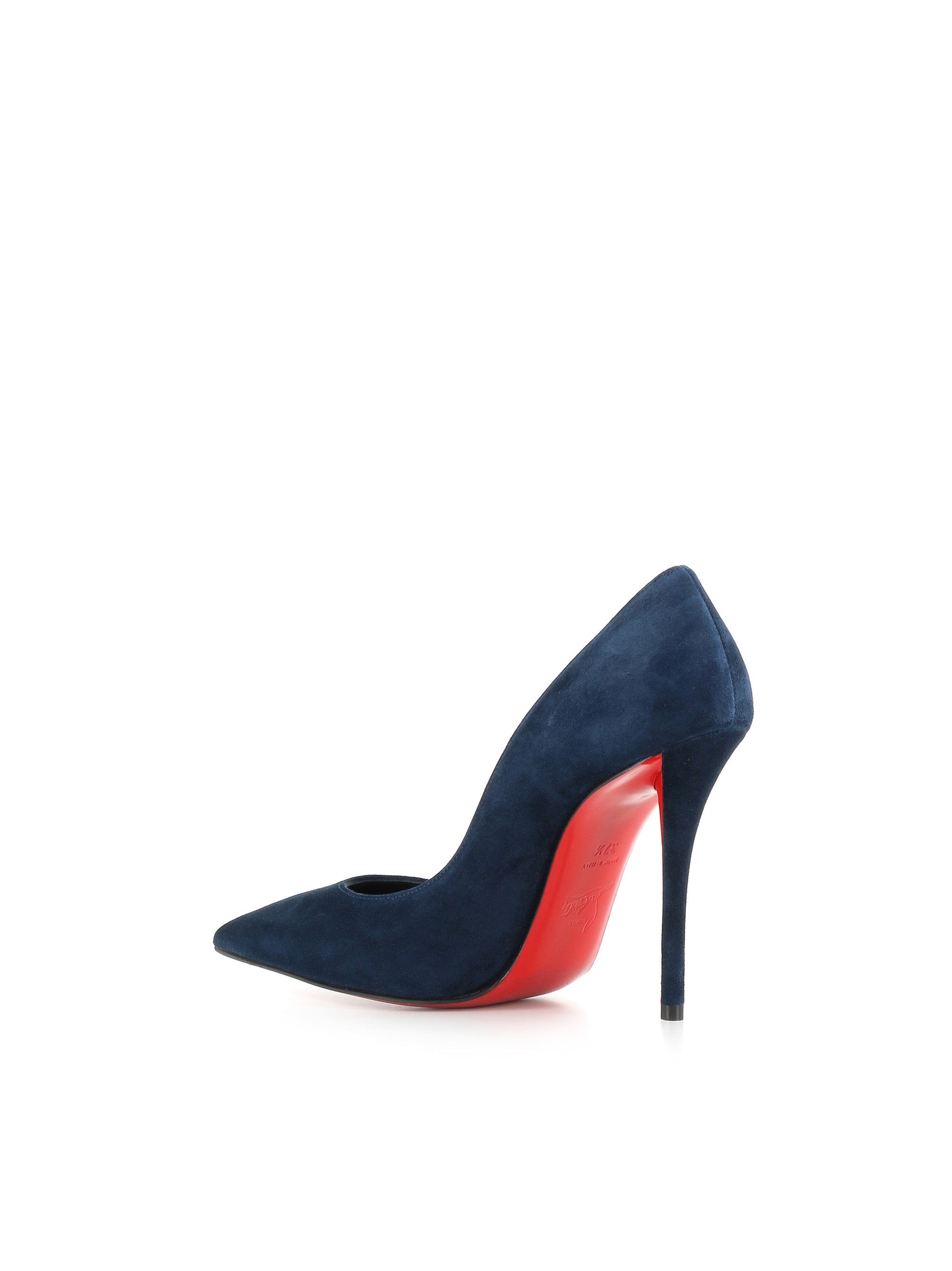  Christian Louboutin Décolletè Miss Z 100 Blu Donna Special_ - 4
