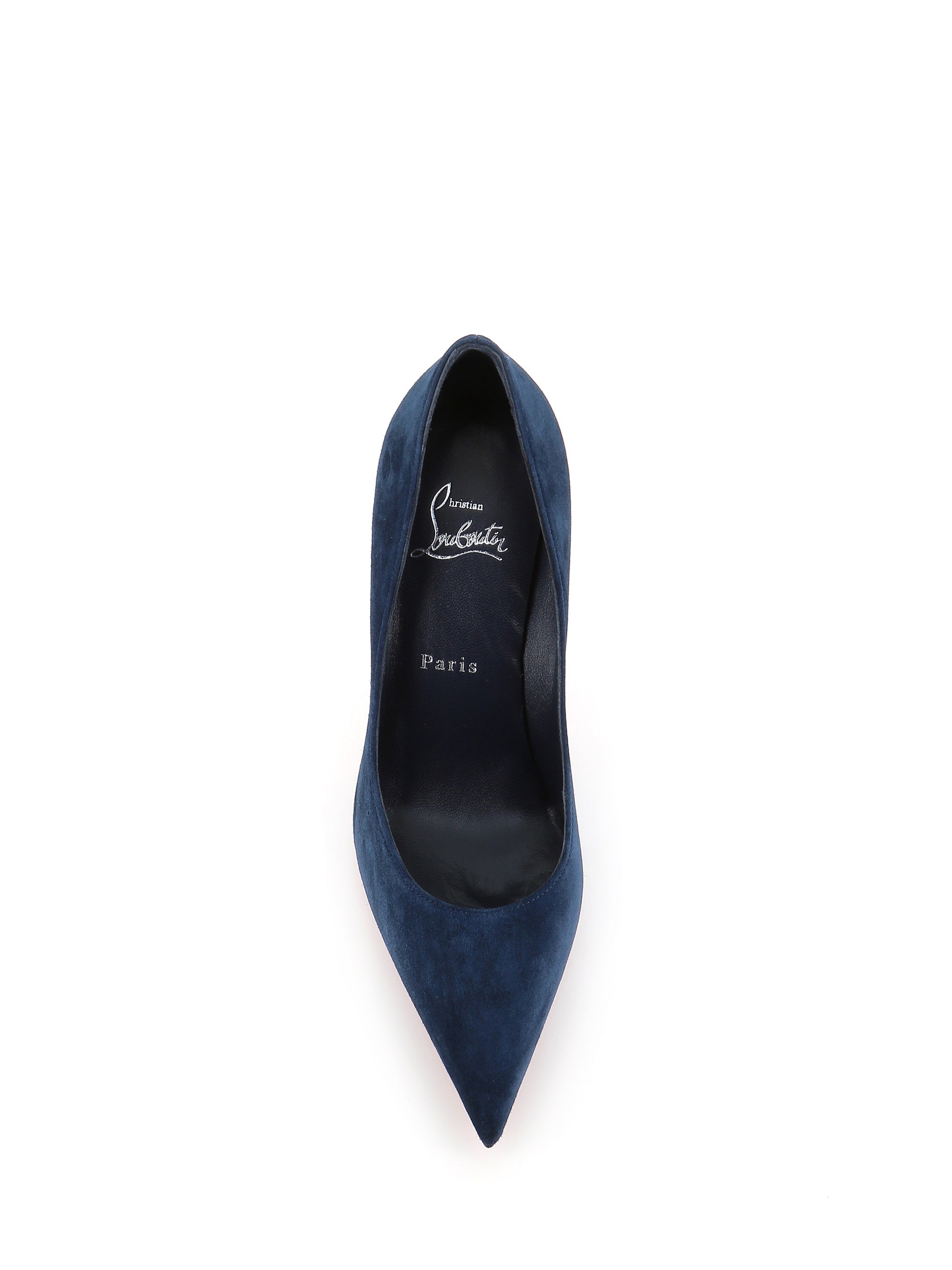  Christian Louboutin Décolletè Miss Z 100 Blu Donna Special_ - 5