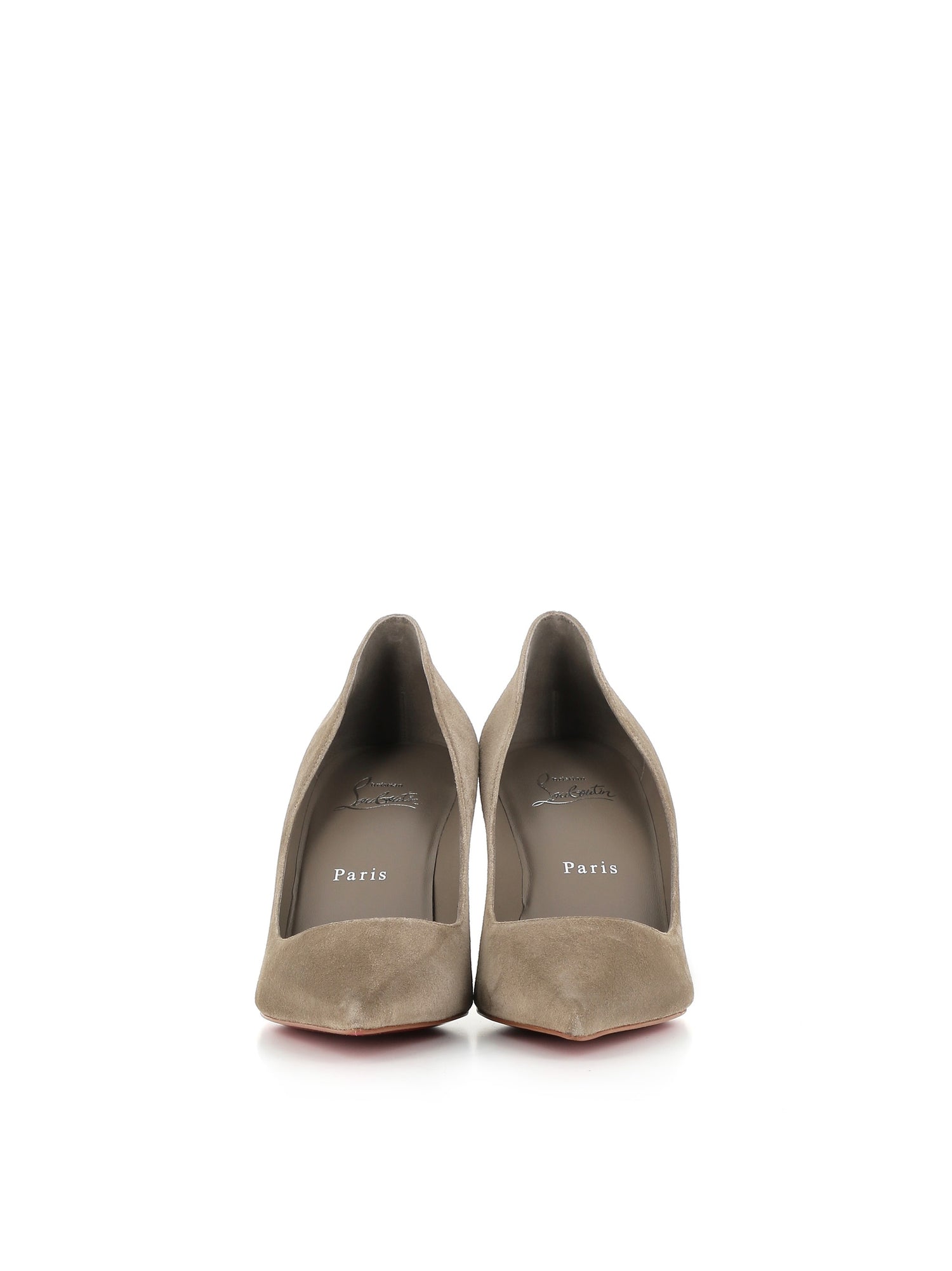  Christian Louboutin Décolletè Miss Z 80 Grigio Donna Special_ - 2