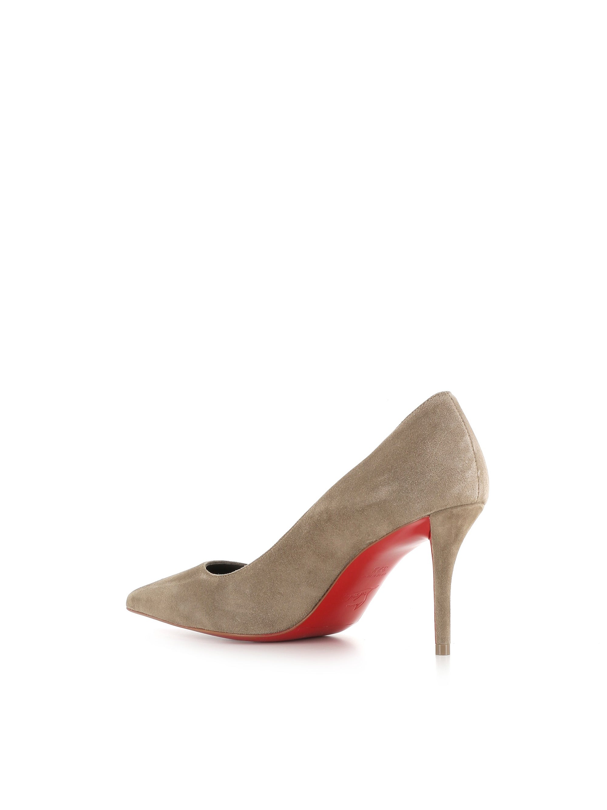  Christian Louboutin Décolletè Miss Z 80 Grigio Donna Special_ - 4