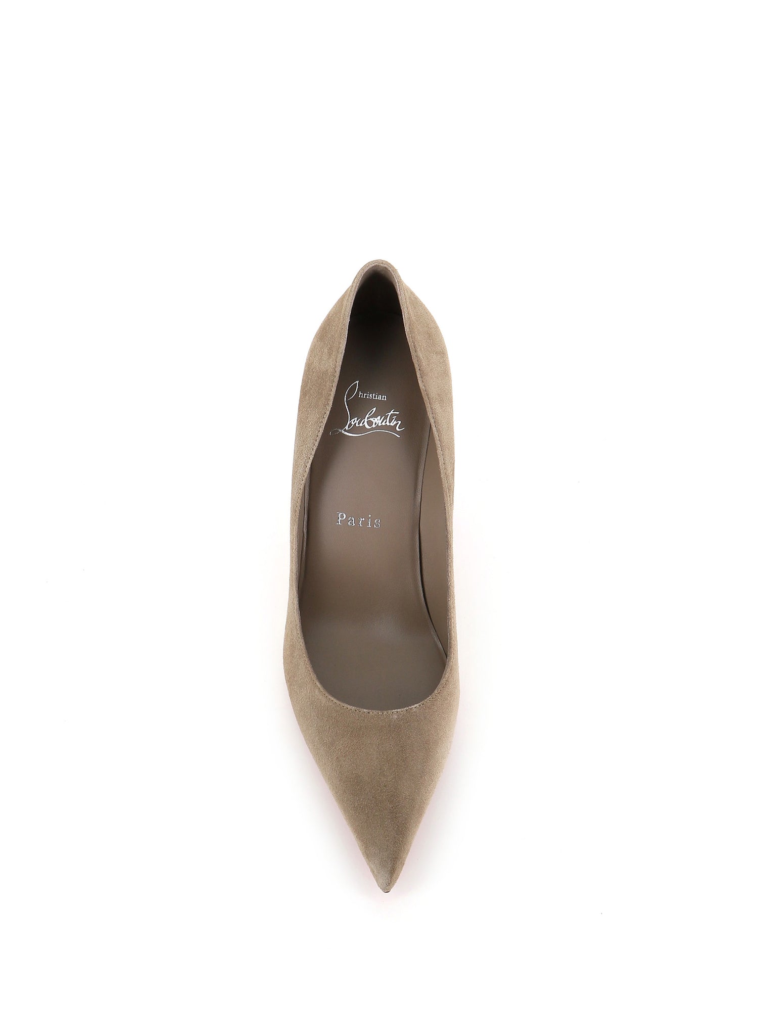  Christian Louboutin Décolletè Miss Z 80 Grigio Donna Special_ - 5