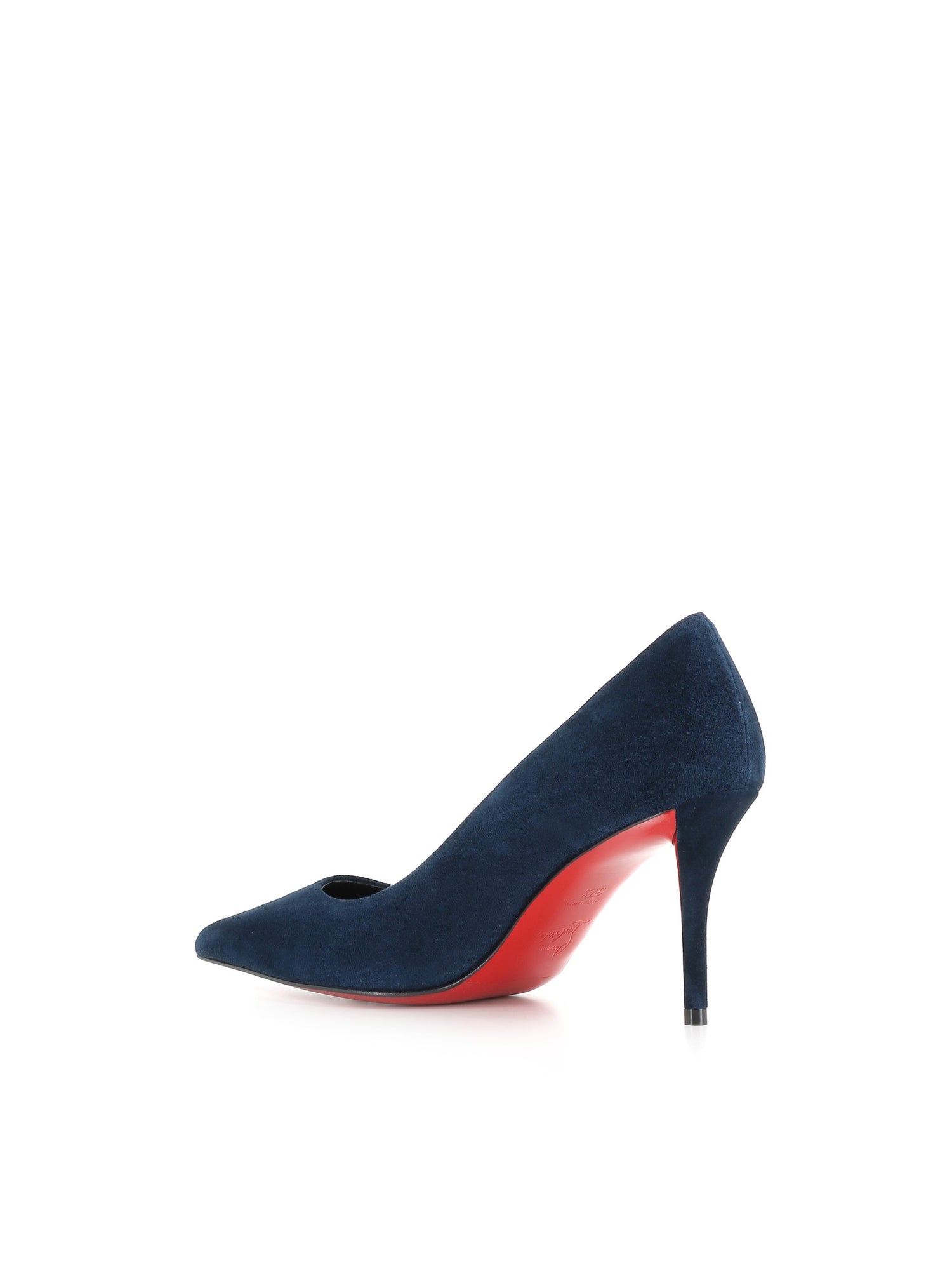  Christian Louboutin Décolletè Miss Z 80 Blu Donna Special_ - 3