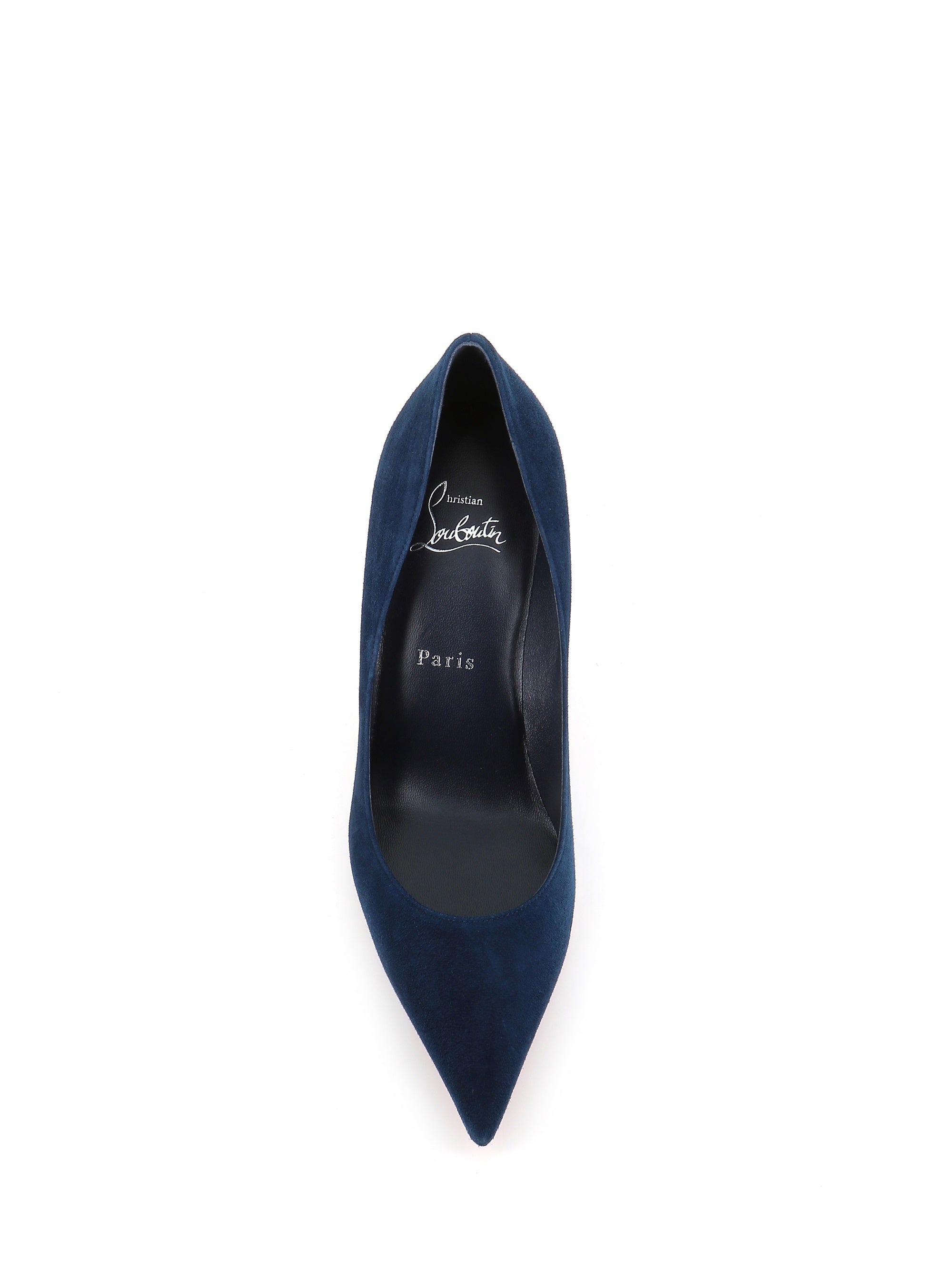  Christian Louboutin Décolletè Miss Z 80 Blu Donna Special_ - 4