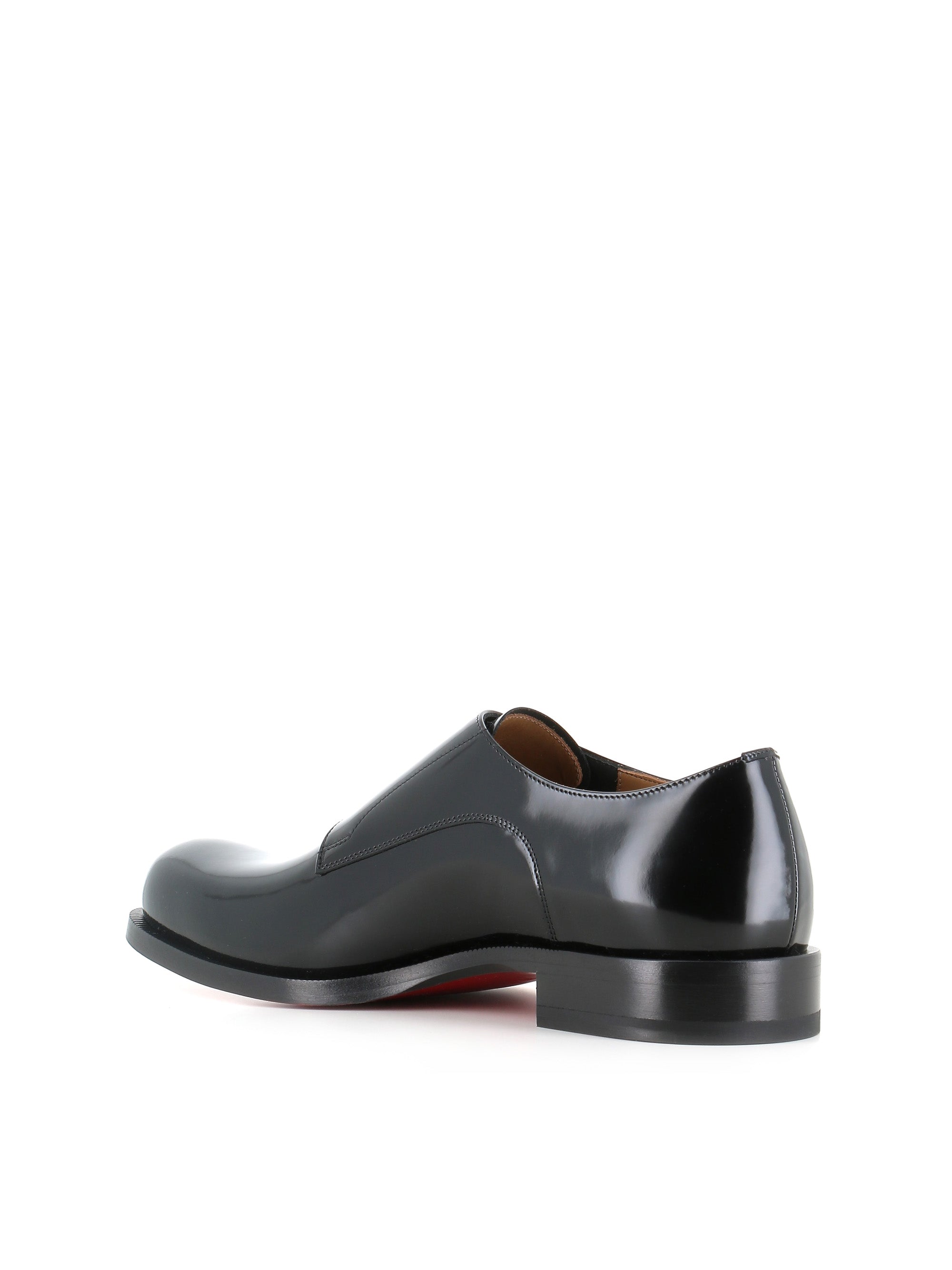  Double Buckle Moustachou Monk Flat Christian Louboutin Special_ Nero - 3