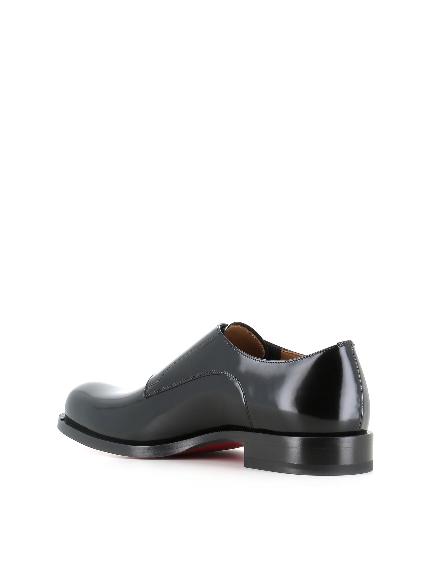  Double Buckle Moustachou Monk Flat Christian Louboutin Special_ Nero - 3