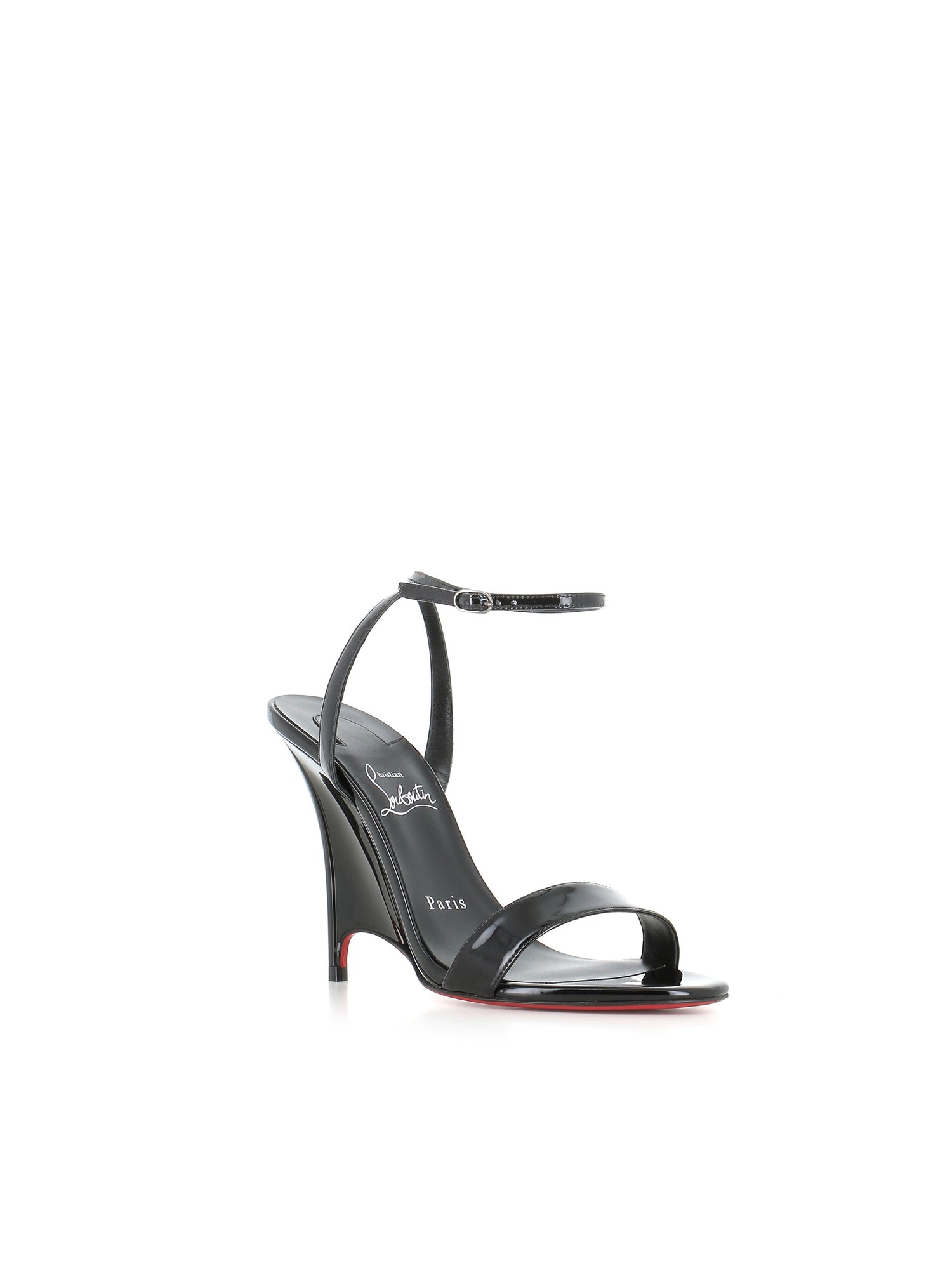  Christian Louboutin Zeppa Zeezeenella 100 Nero Donna Special_ - 3