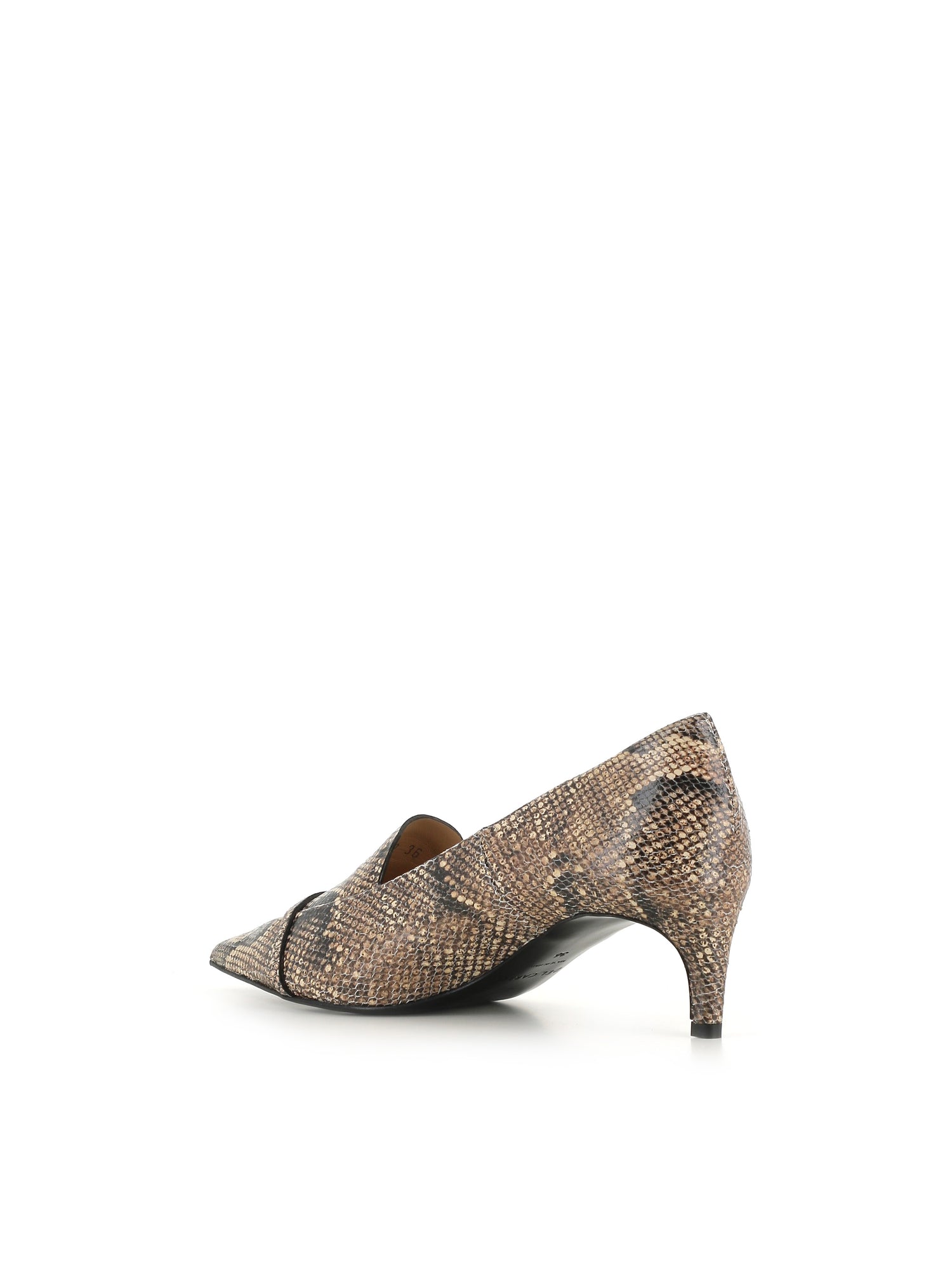  Del Carlo Décolleté 12222 Marrone Donna Special_ - 4