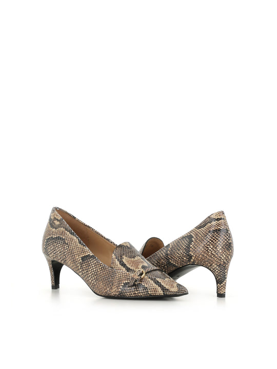 Del Carlo Décolleté 12222 Marrone Donna