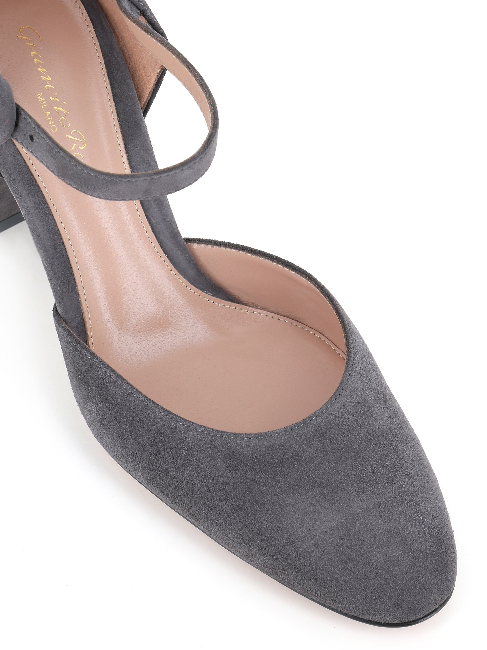  Gianvito Rossi Décolleté Grigio Donna Special_ - 5