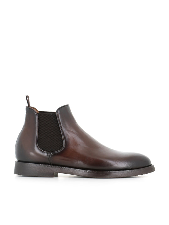 Officine Creative Chelsea Bariton Flexi/002 Marrone Uomo