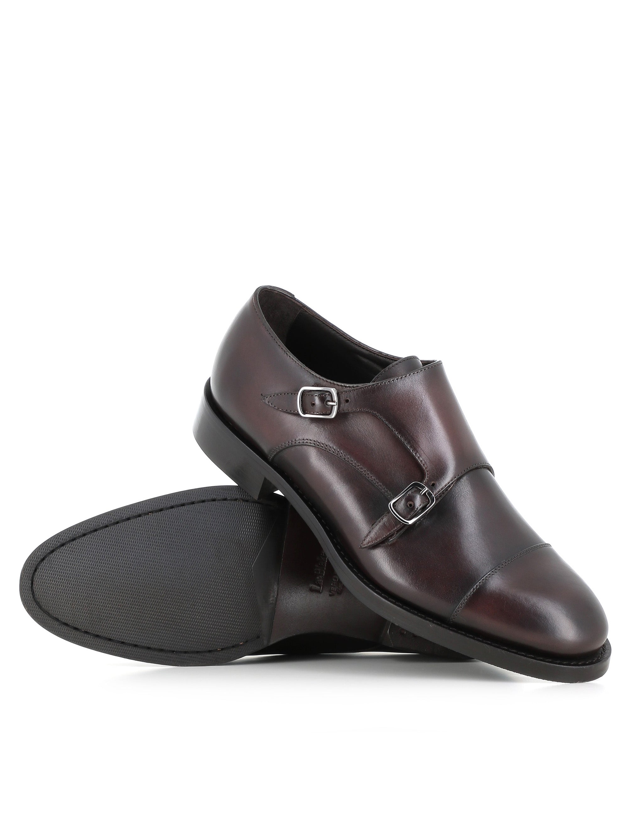  Salle Doppia Fibbia 477-151 Marrone Uomo Special_ - 1