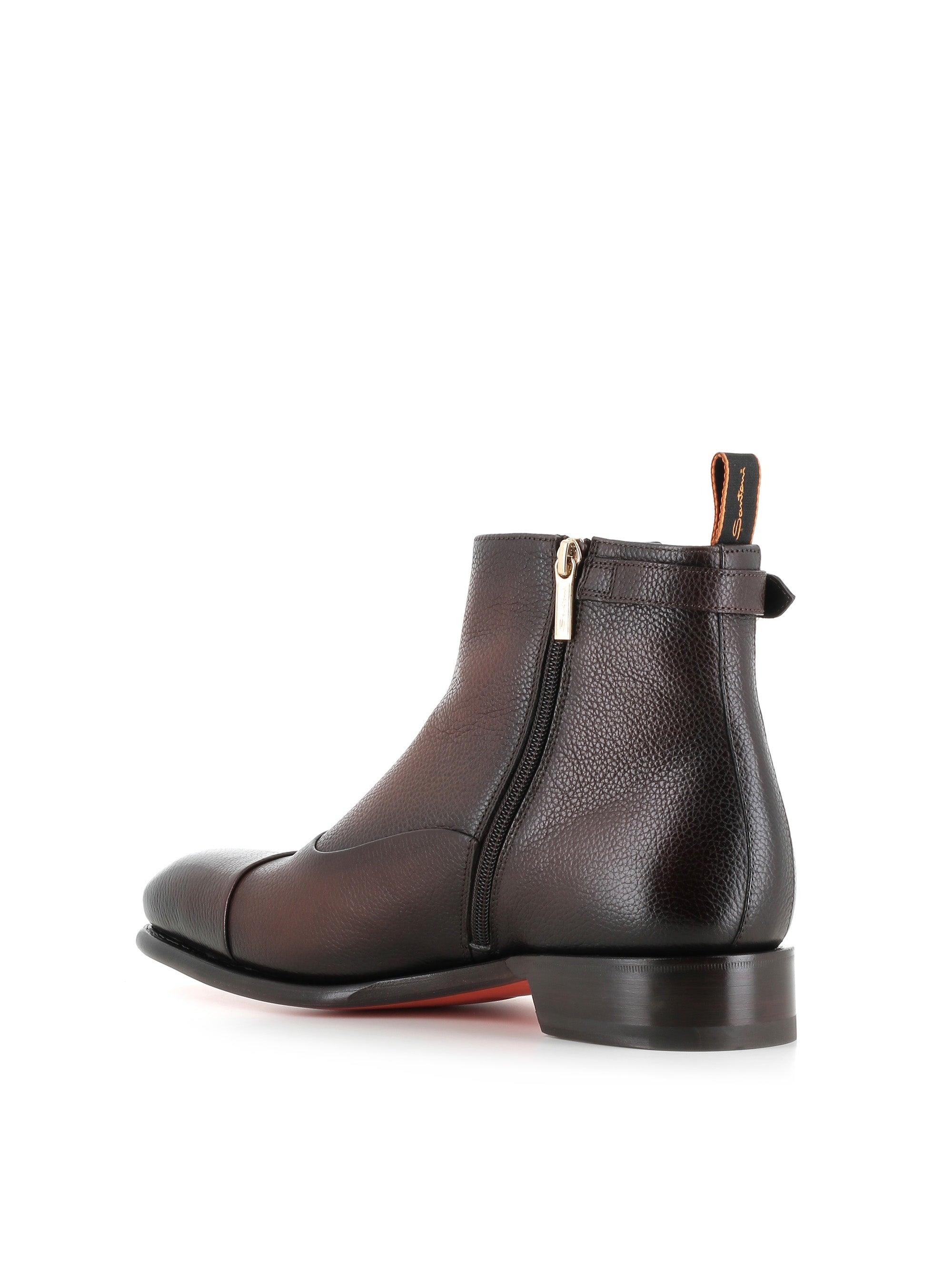  Santoni Stivaletto Marrone Uomo Special_ - 4
