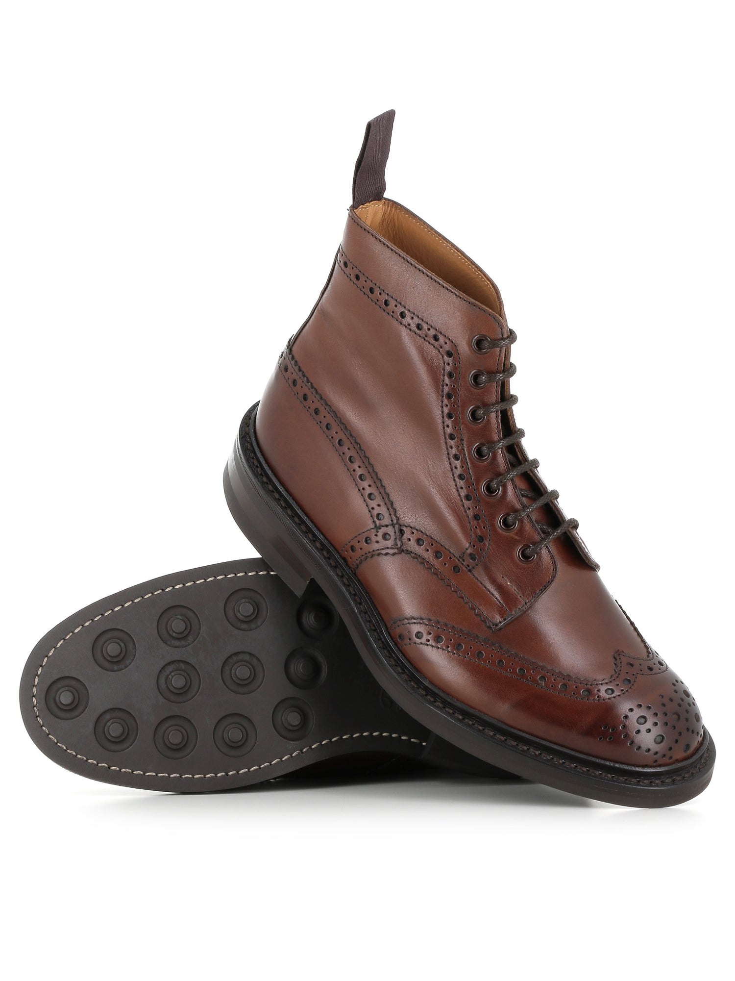  Lace-up Stow Coutry Boot Tricker's Special_ Marrone - 2