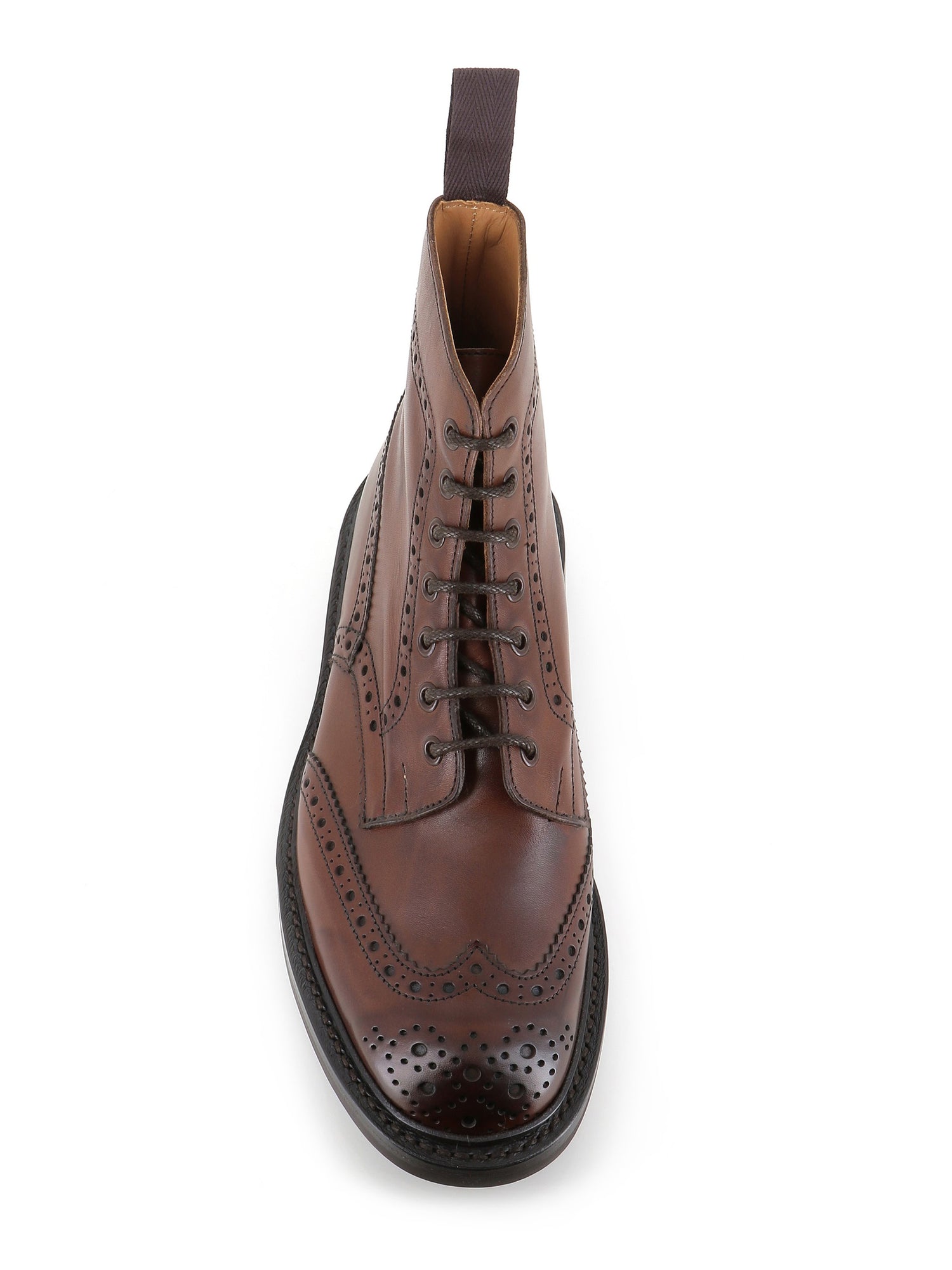  Lace-up Stow Coutry Boot Tricker's Special_ Marrone - 4