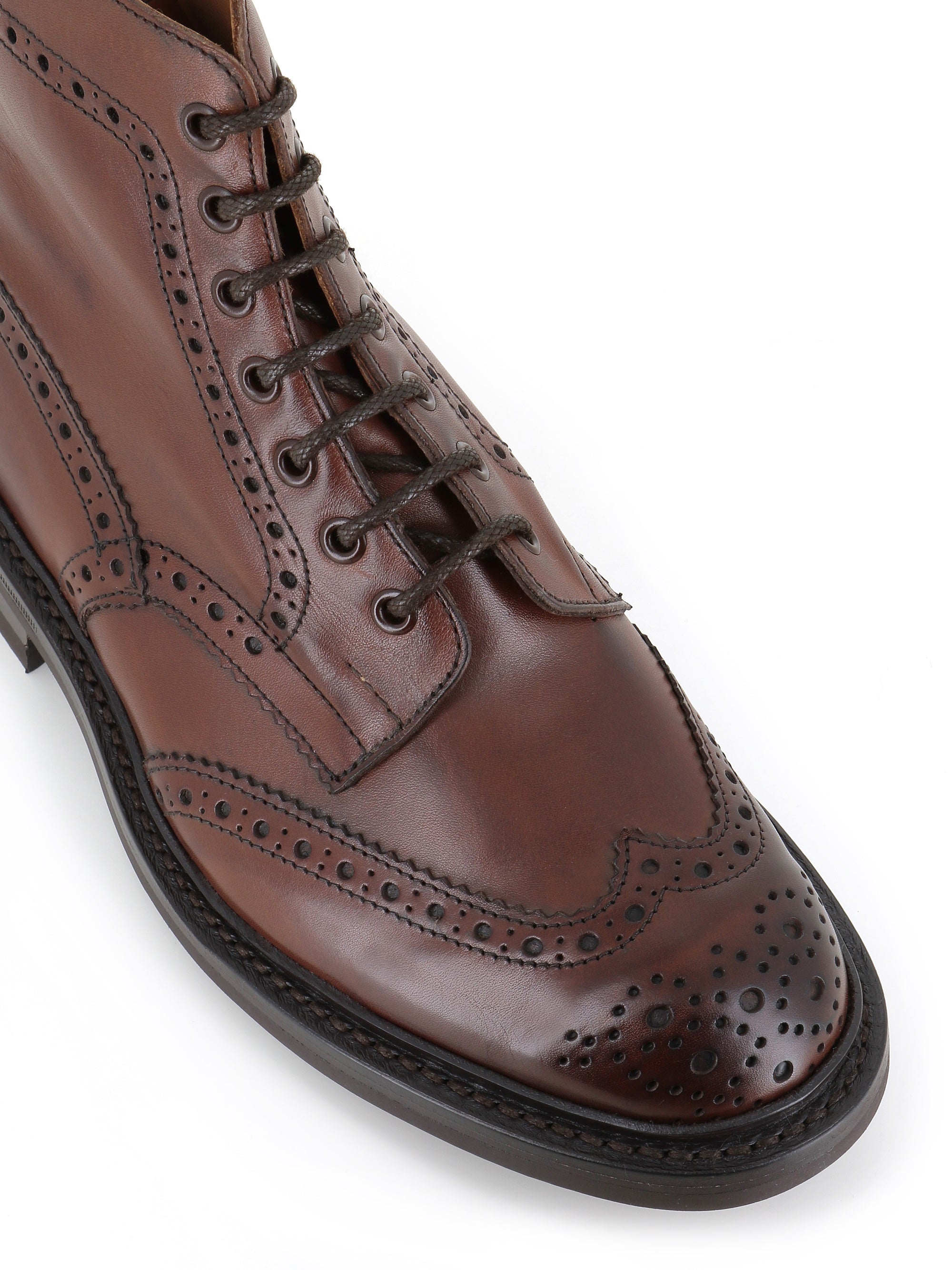  Lace-up Stow Coutry Boot Tricker's Special_ Marrone - 5