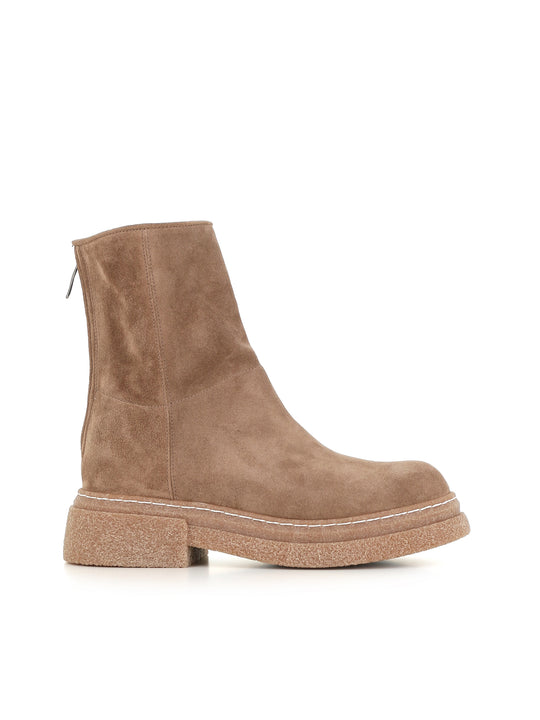 Alberto Fasciani Stivaletto Gill 86035 Beige Donna