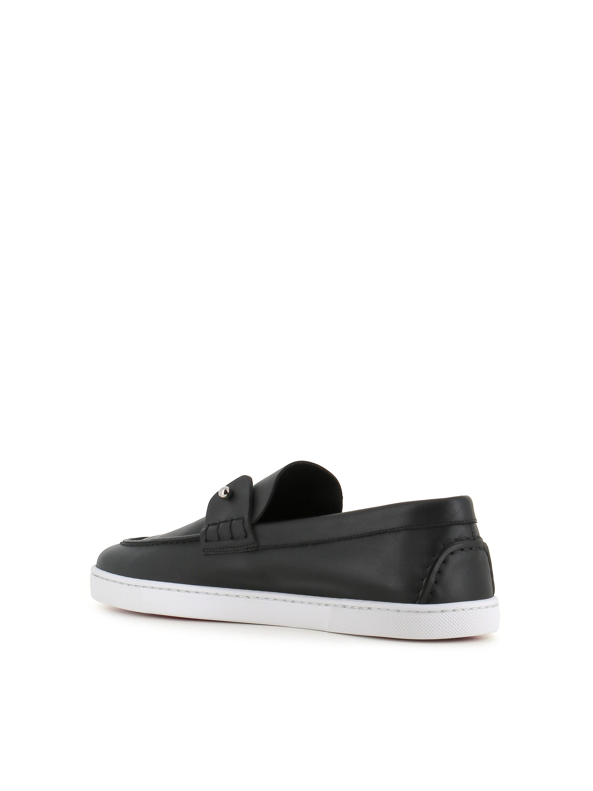  Christian Louboutin Slip-on Chambeliboat Flat Nero Uomo Special_ - 3