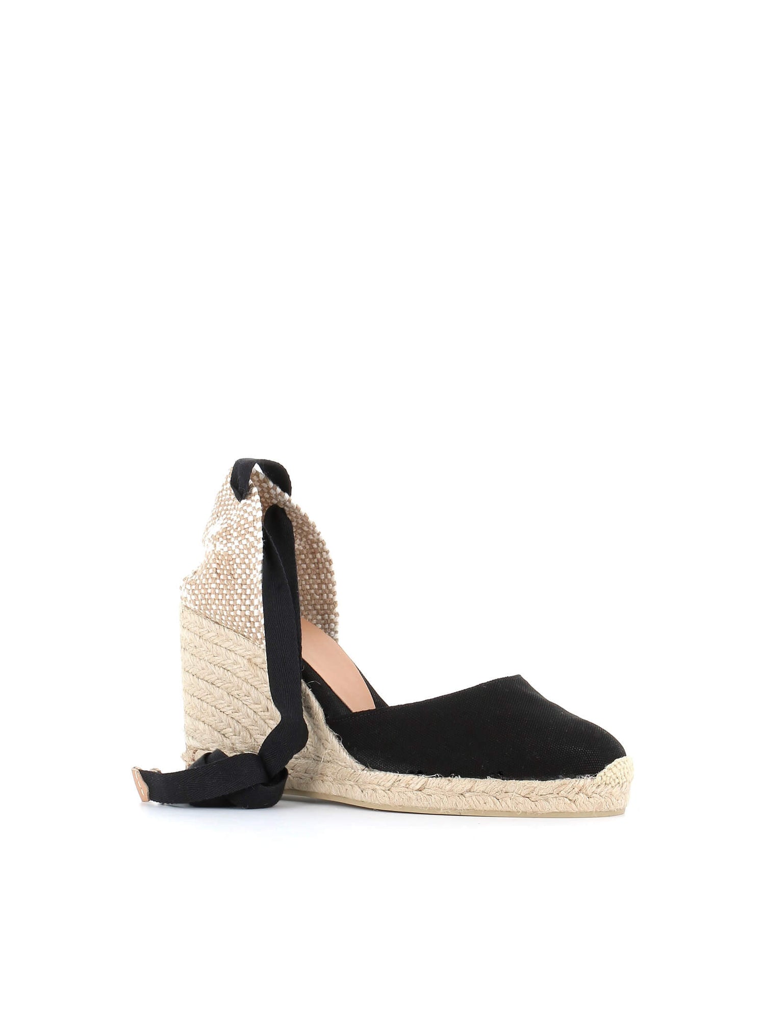  Espadrillas Carina Castaner Donna Nero - 3