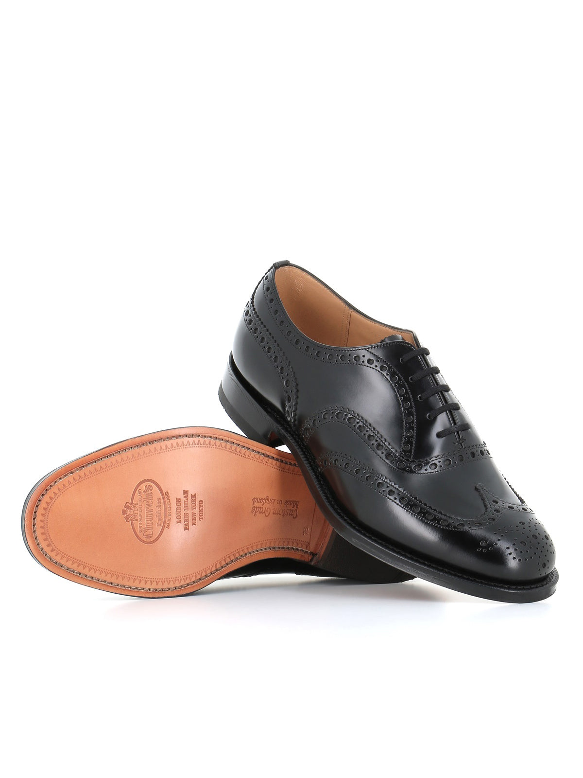 Church's Brogues Burwood Nero Uomo » Tassinari Shoes