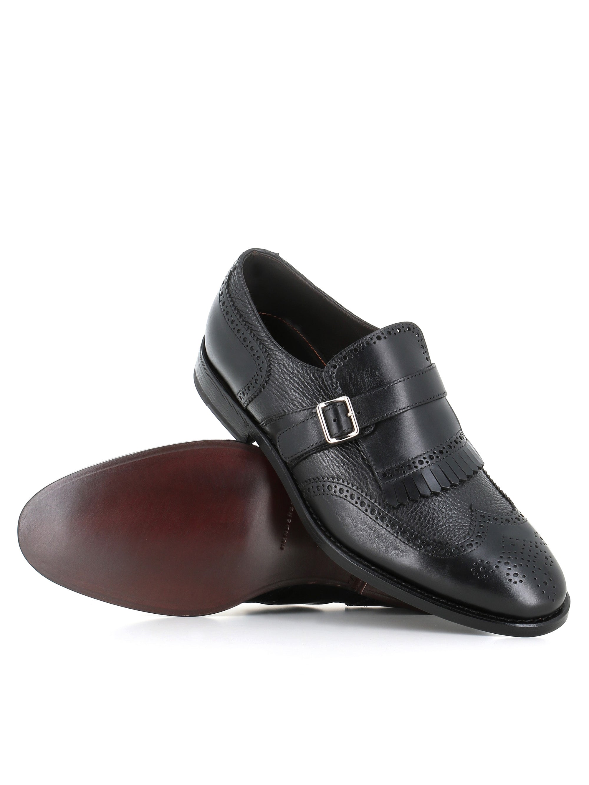  Henderson Baracco Mono Fibbia 58301.3 Nero Uomo - 3