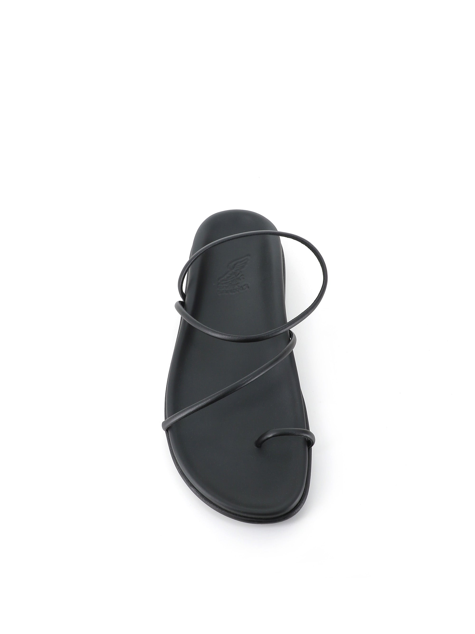  Ancient Greek Sandals Sandalo Zansiz Footbed Nero Donna - 5