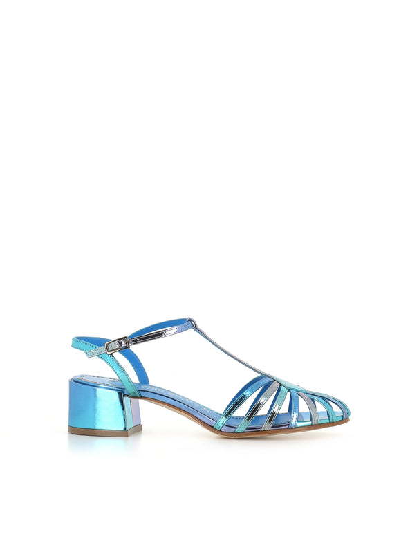 Antonio Barbato Maestri Veneziani Sandalo 2660 Azzurro Donna