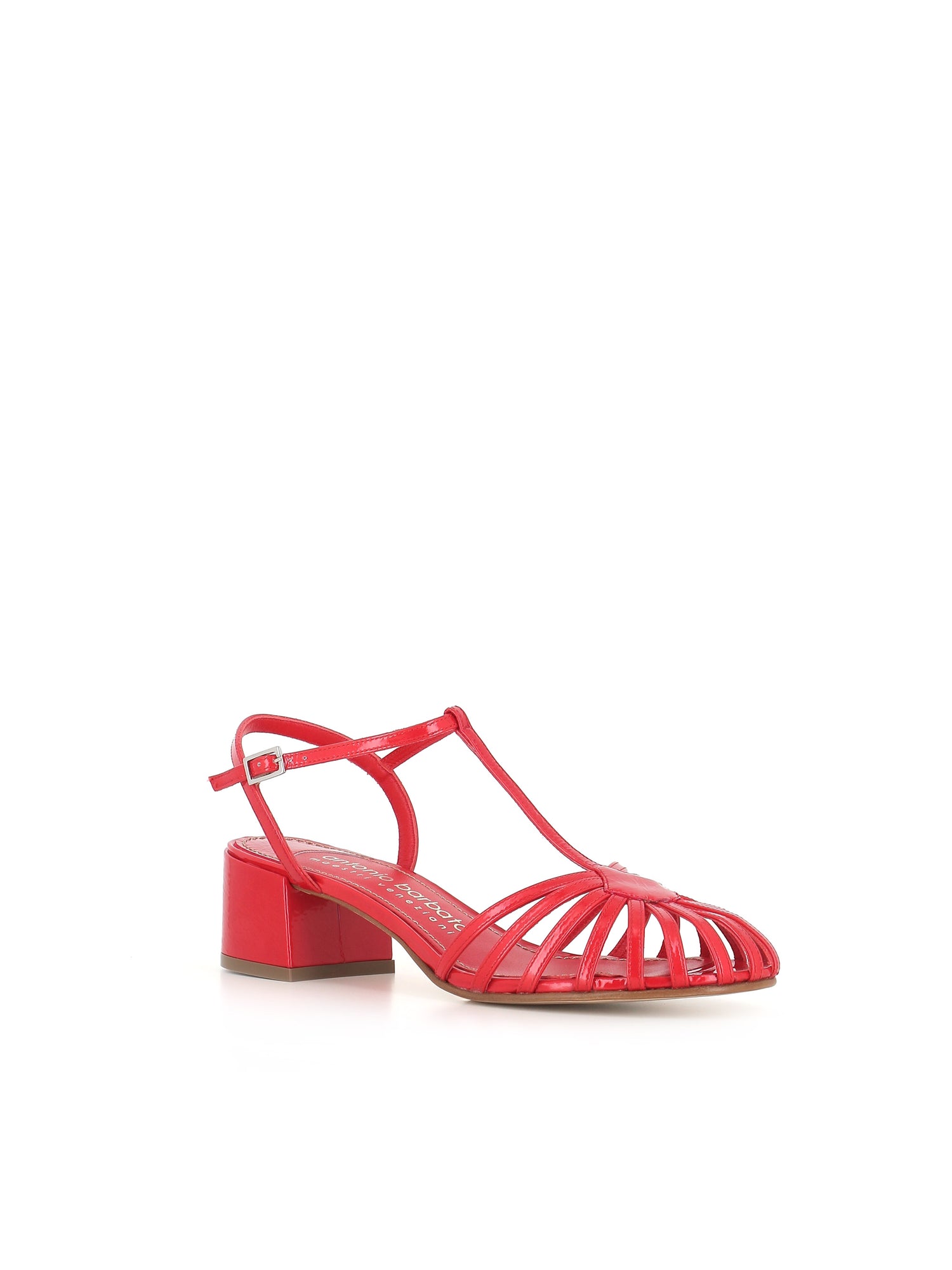  Sandal 2660 Antonio Barbato Maestri Veneziani Donna Rosso - 3