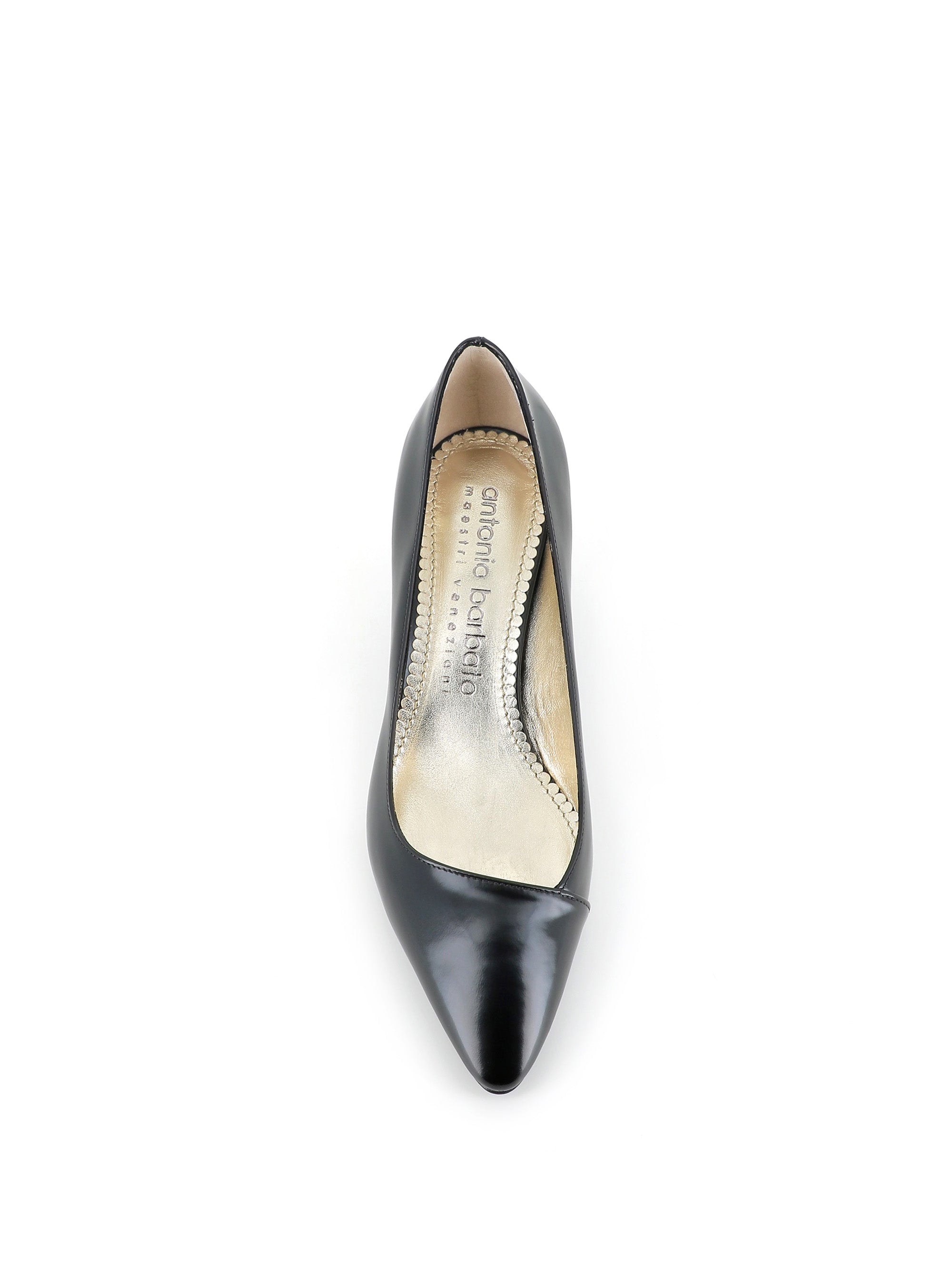  Décolleté 5647 Antonio Barbato Maestri Veneziani Donna Nero - 4