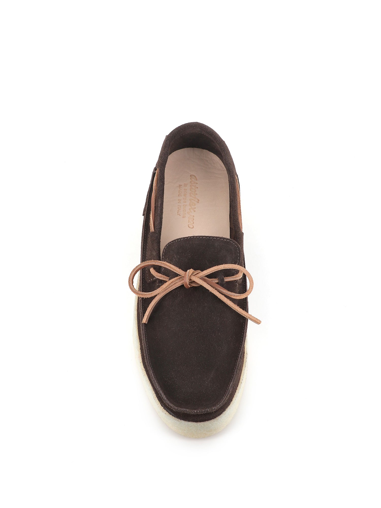  Boat Loafer Hestaflex Astorflex Uomo Marrone - 5