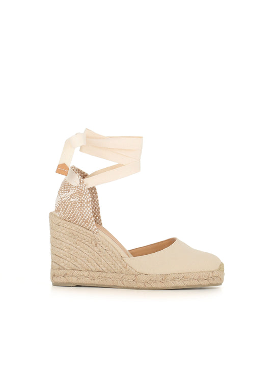 Castaner Espadrillas Carina Bianco Donna
