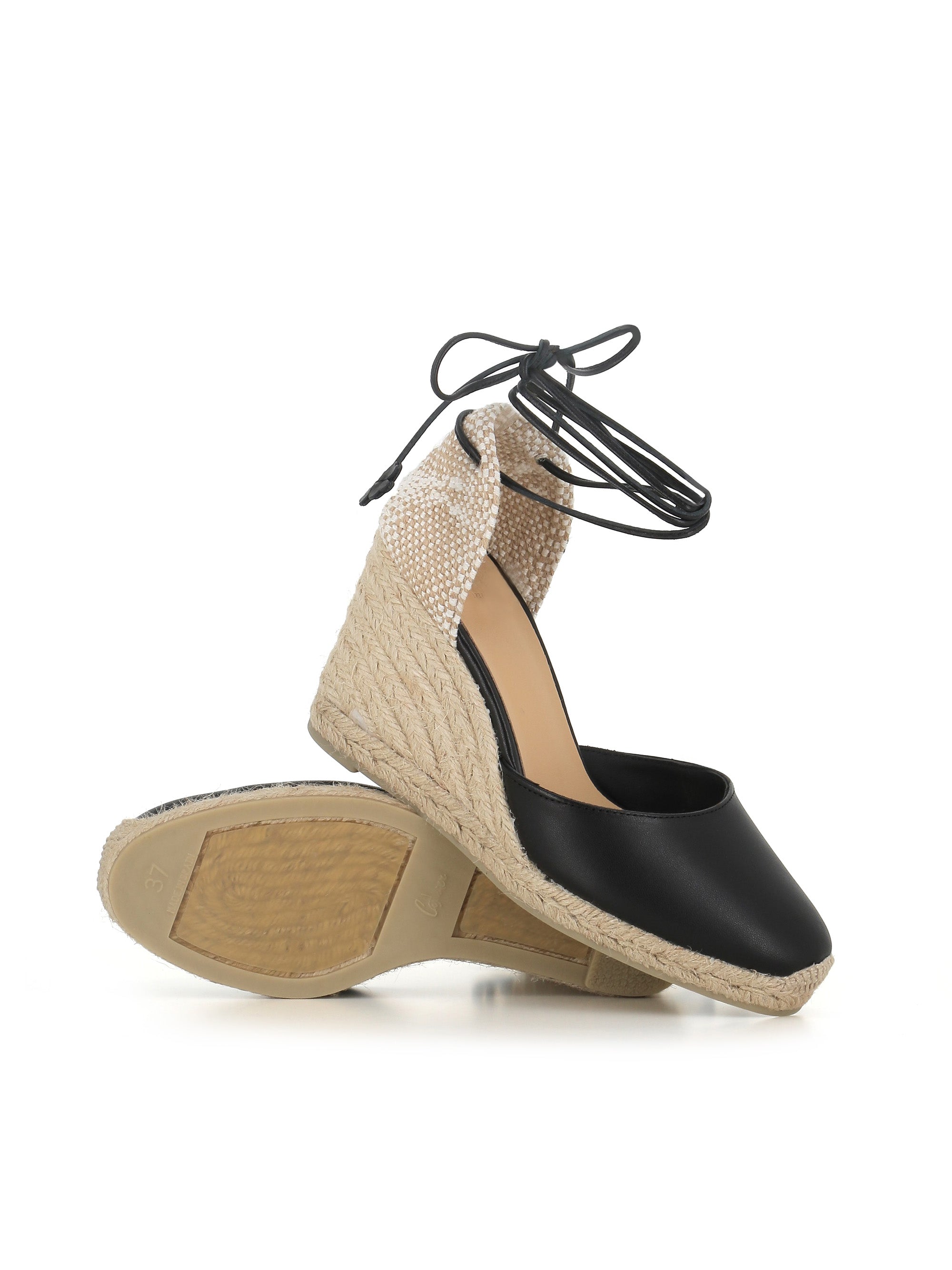  Espadrillas Carina Castaner Donna Nero - 1