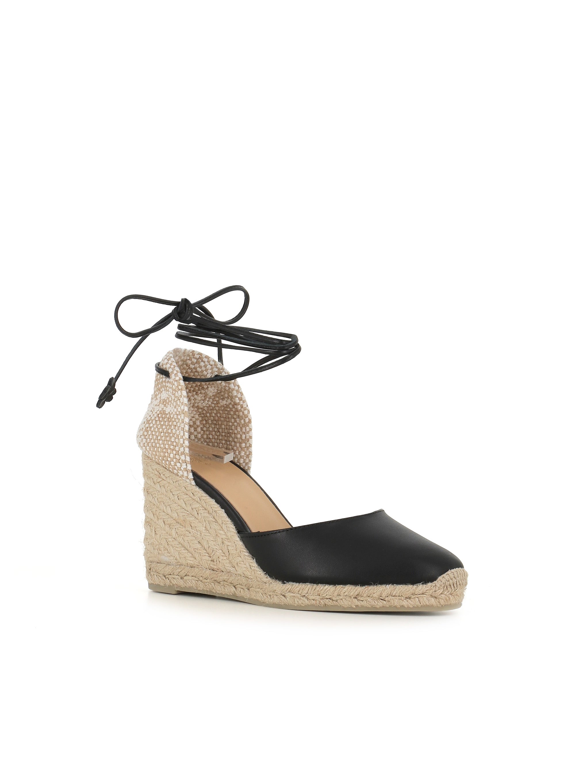  Espadrillas Carina Castaner Donna Nero - 3