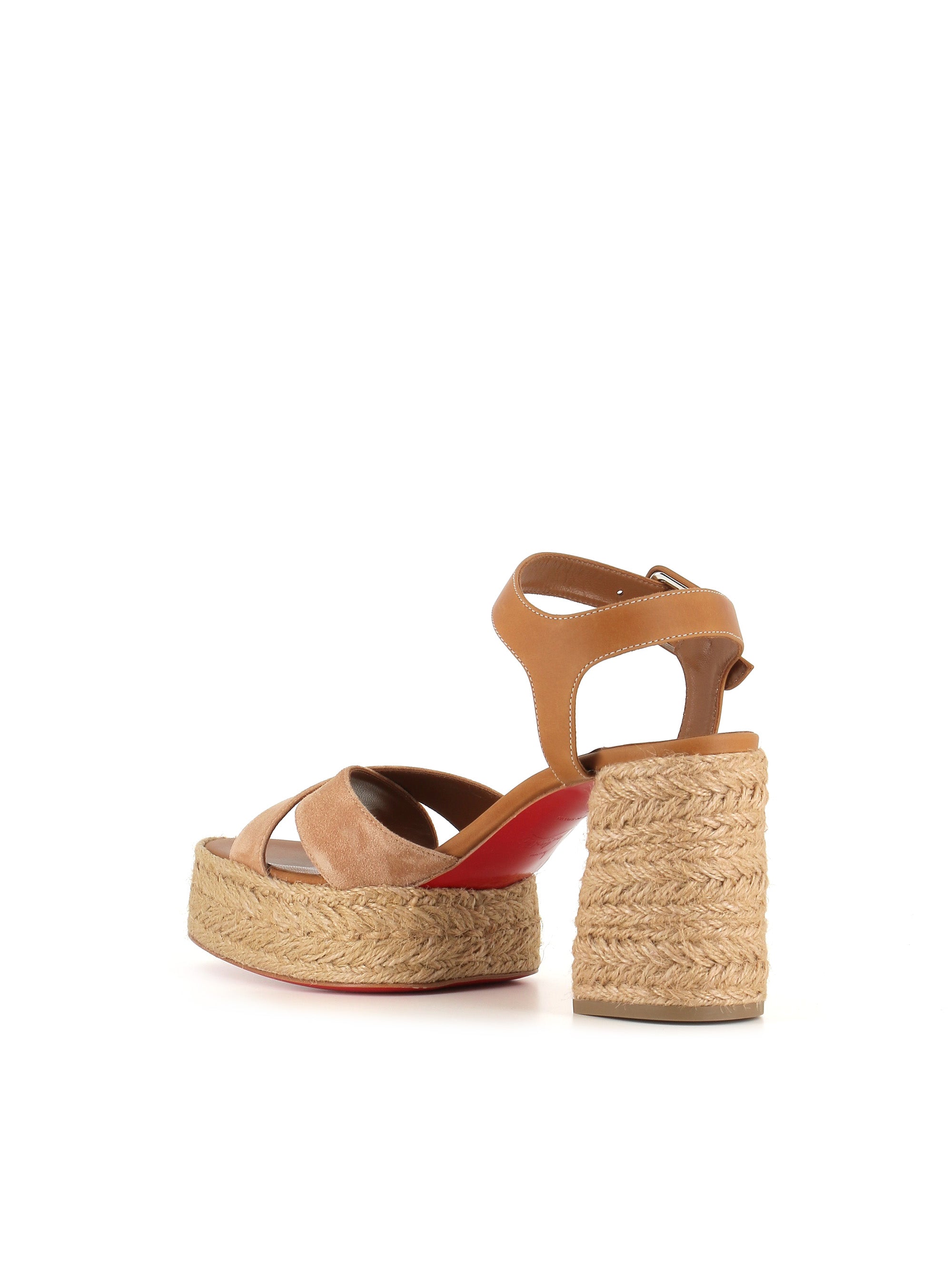  Sandal Calakala 85 Christian Louboutin Donna Beige - 4