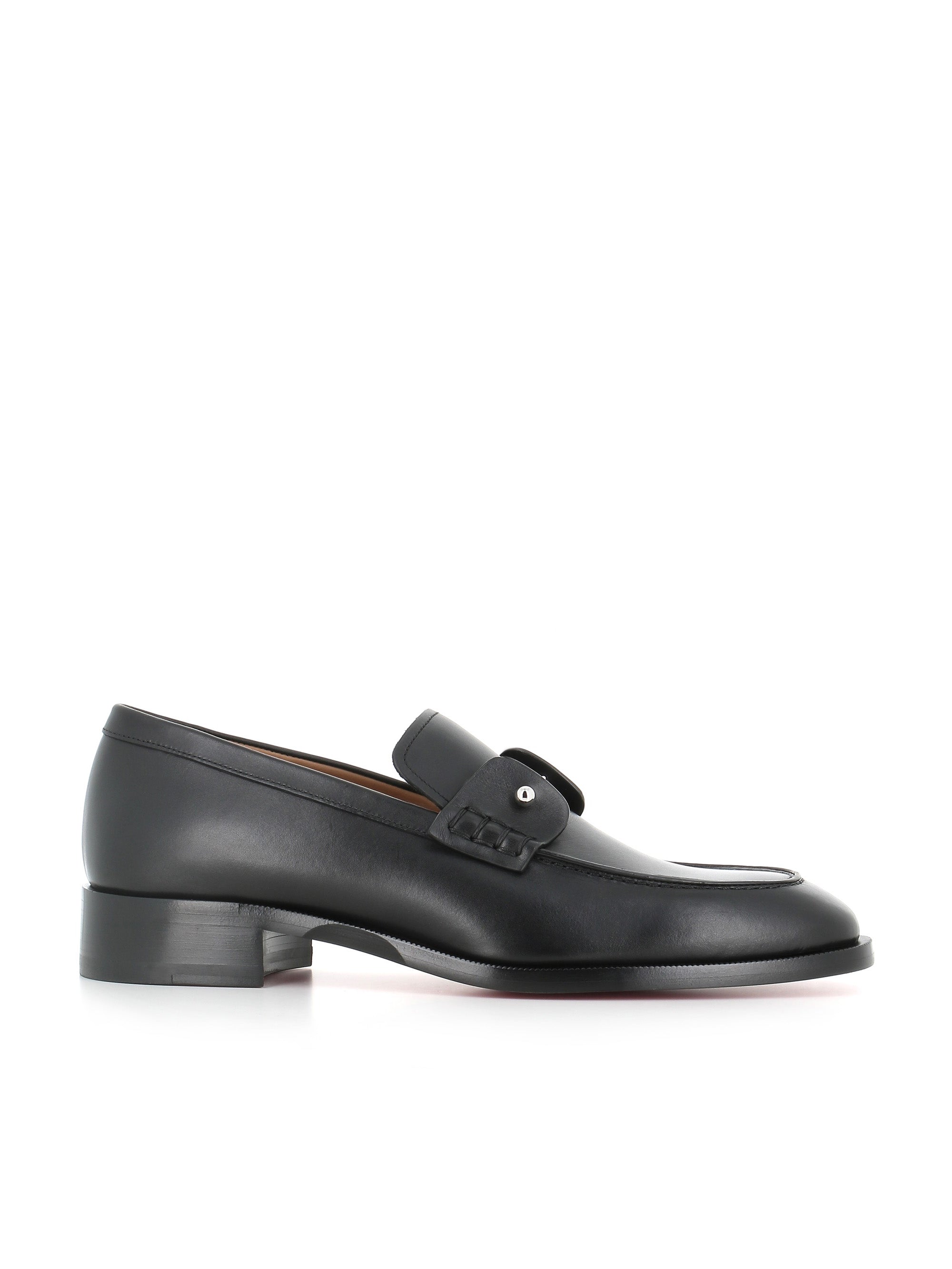  Loafer Chambelimoc Flat Christian Louboutin Uomo Nero - 2