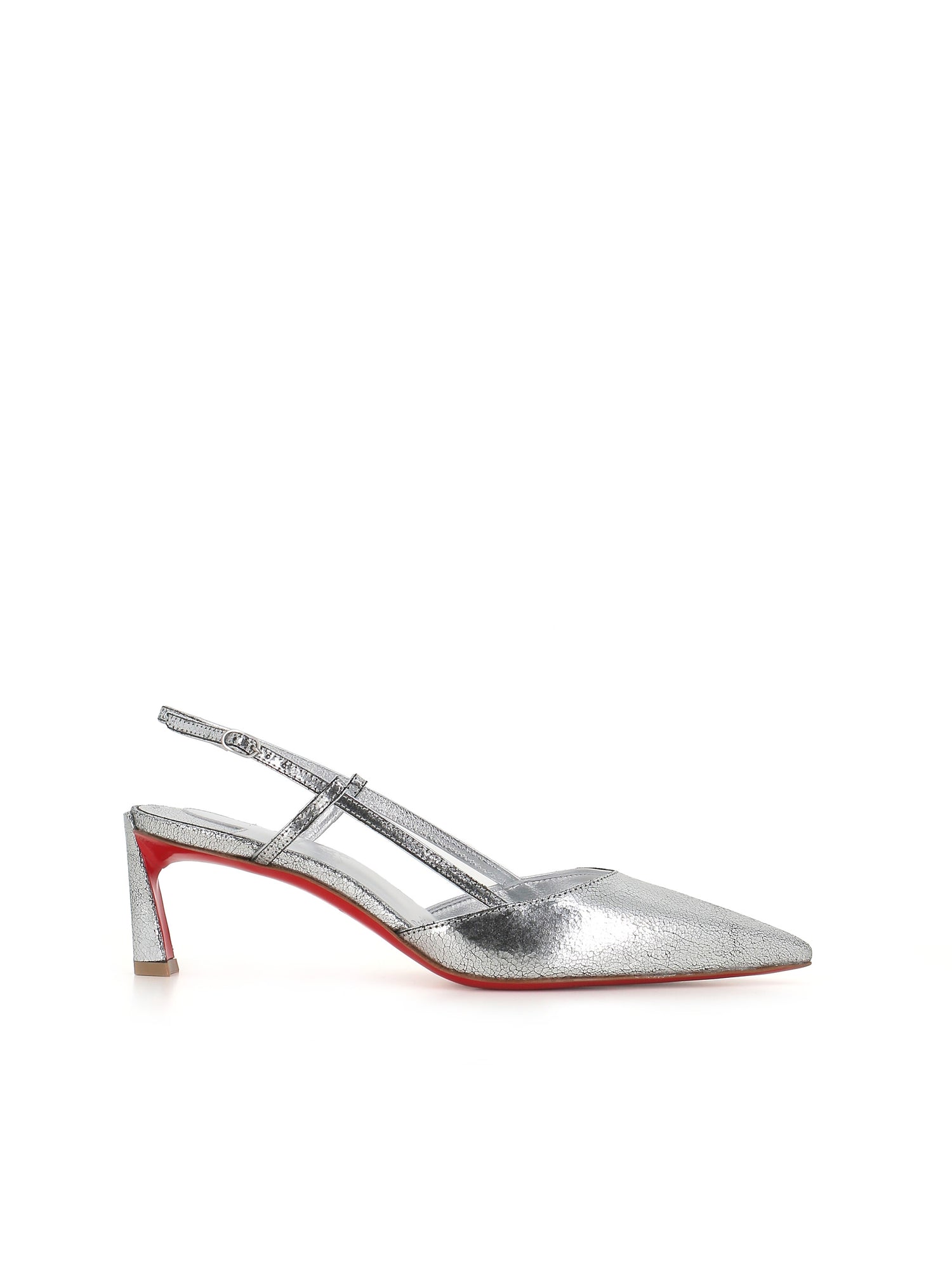  Christian Louboutin Décolleté Condorline 55 Argento Donna - 2