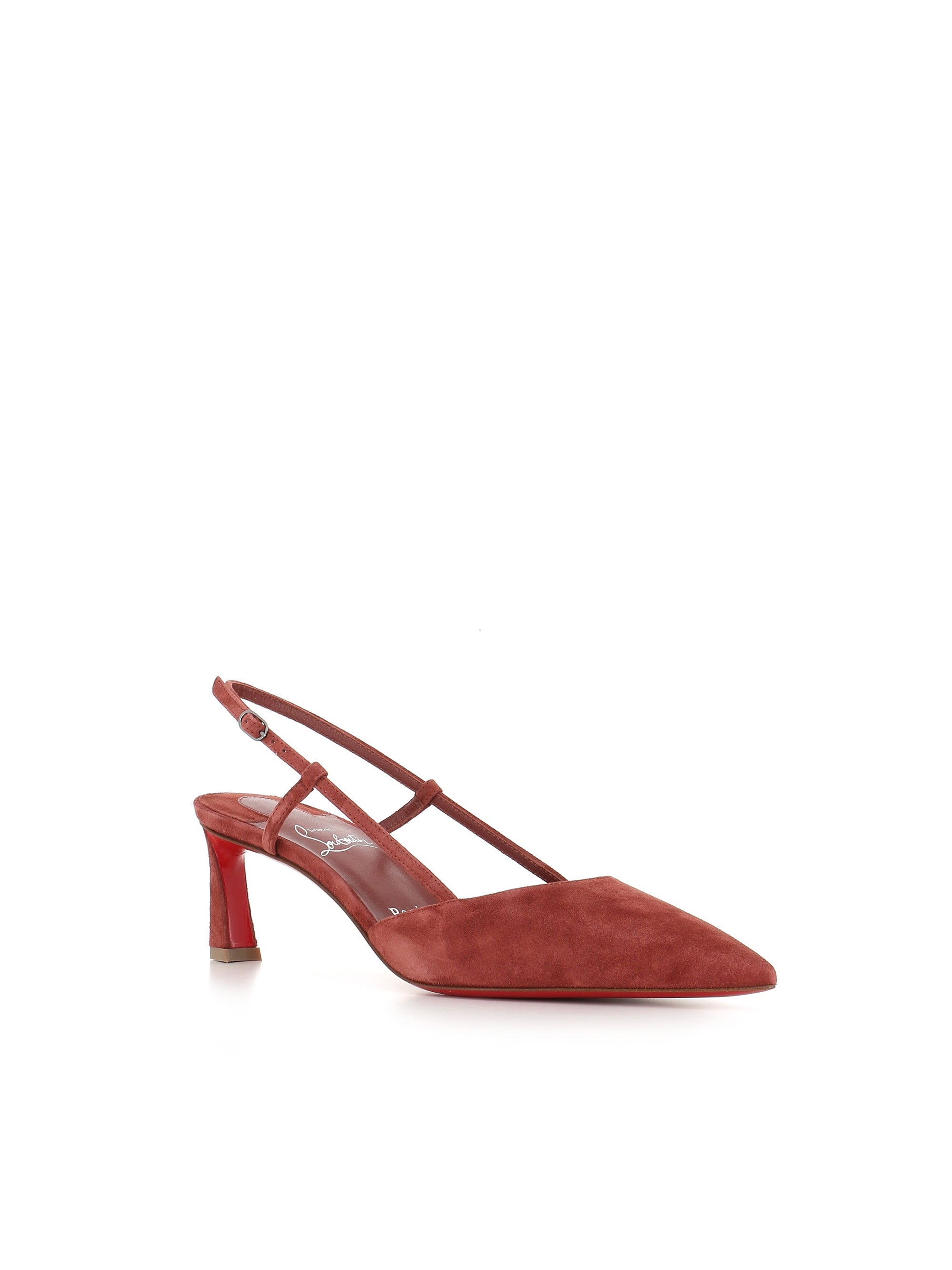  Christian Louboutin Décolleté Condorline 55 Rosso Donna - 3