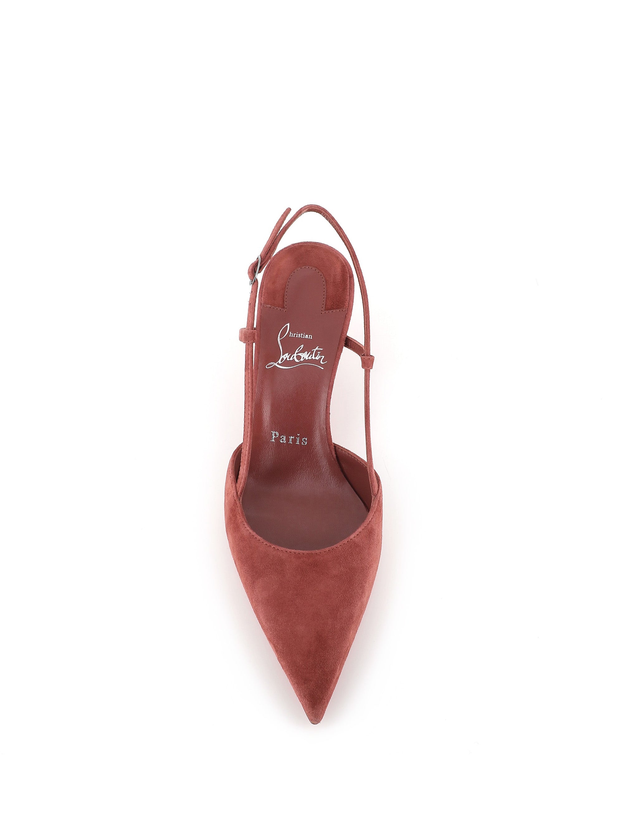  Christian Louboutin Décolleté Condorline 55 Rosso Donna - 5