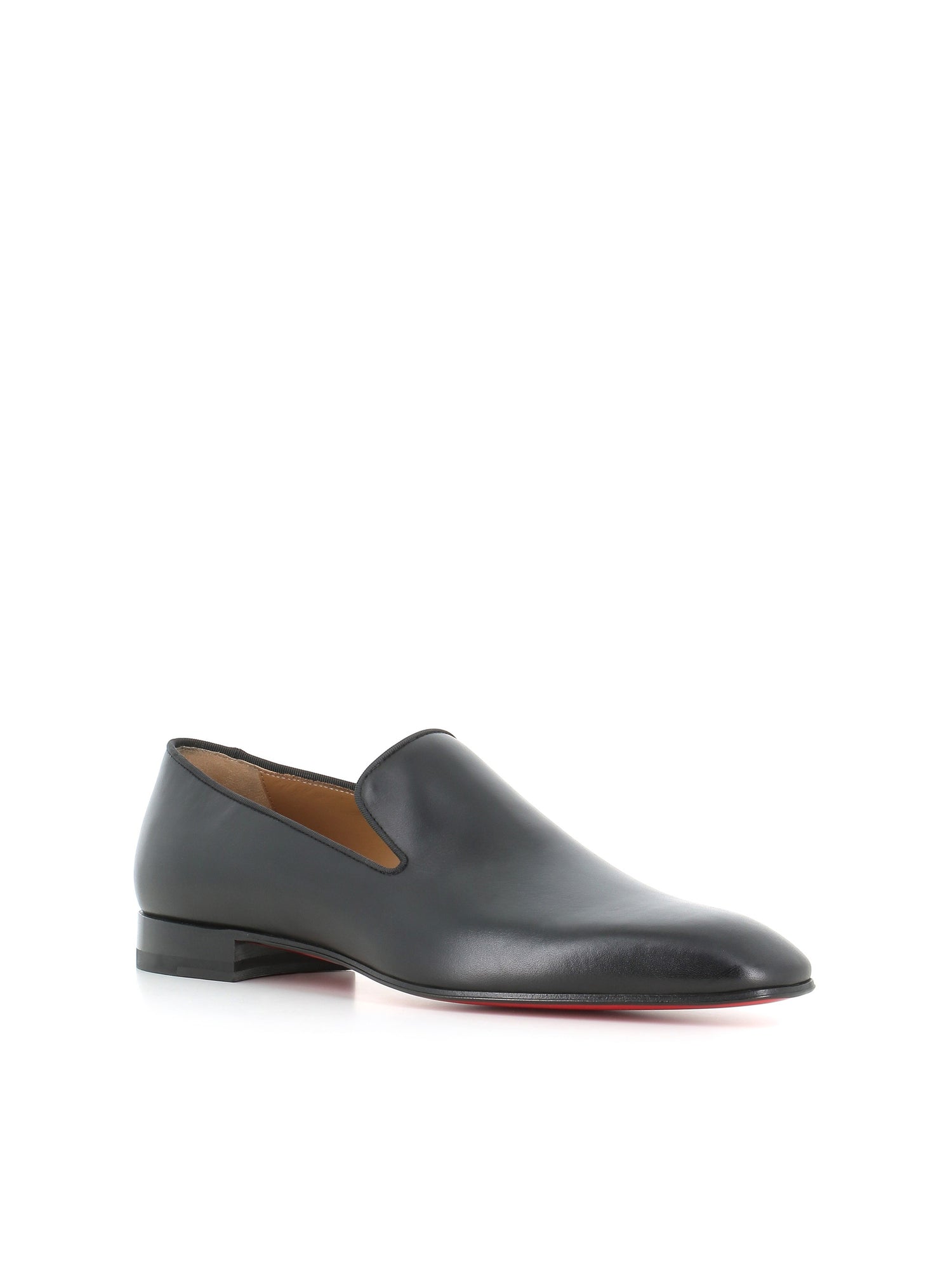  Christian Louboutin Pantofola Dandelion Flat Nero Uomo - 3