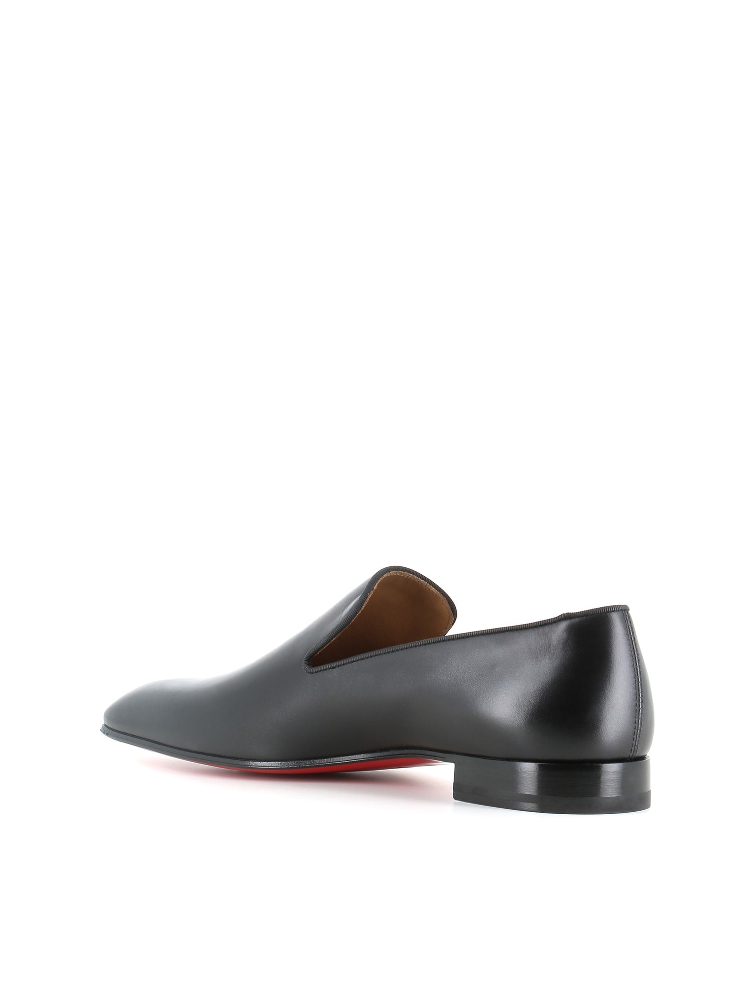  Christian Louboutin Pantofola Dandelion Flat Nero Uomo - 4