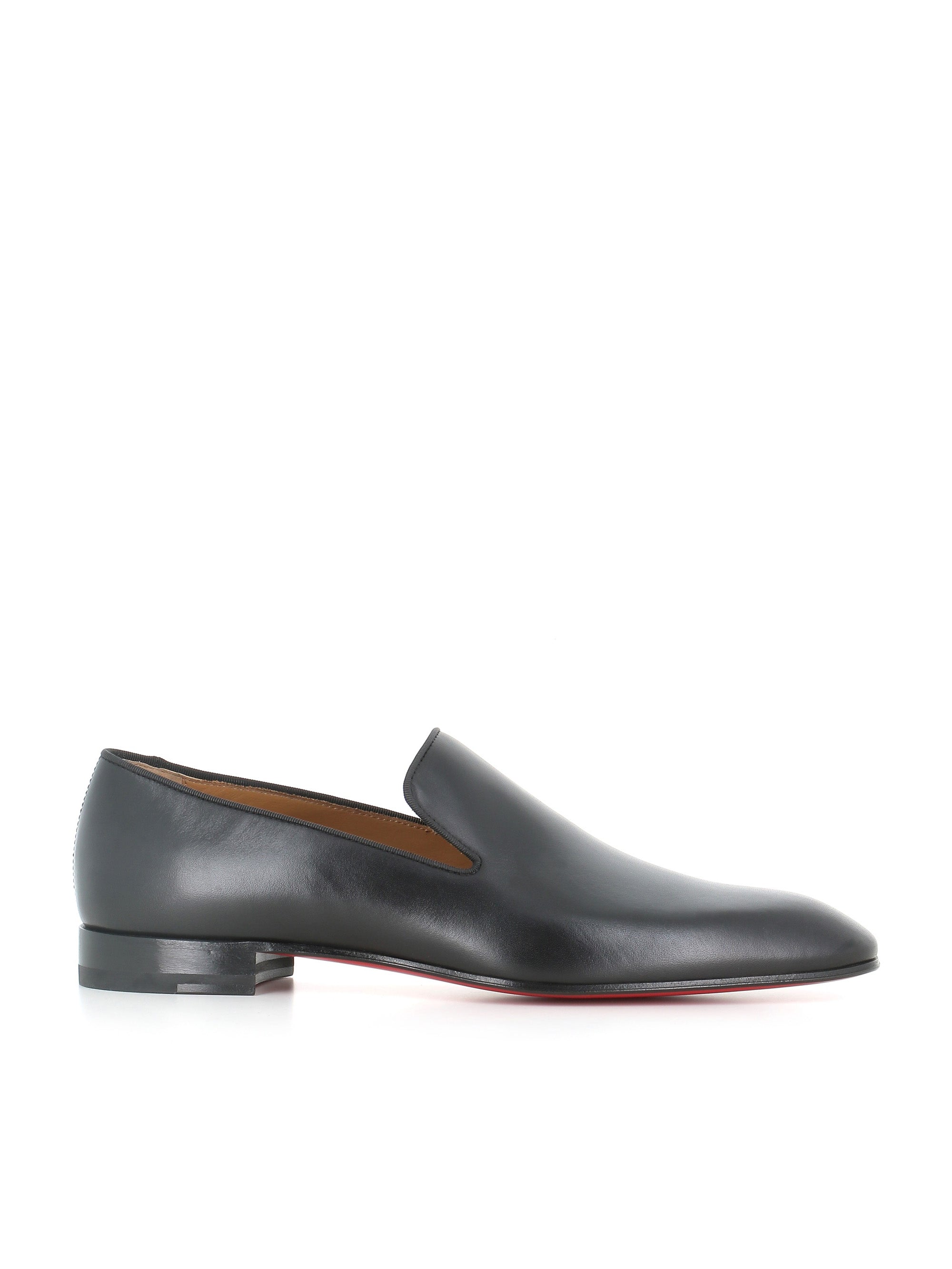  Christian Louboutin Pantofola Dandelion Flat Nero Uomo - 1
