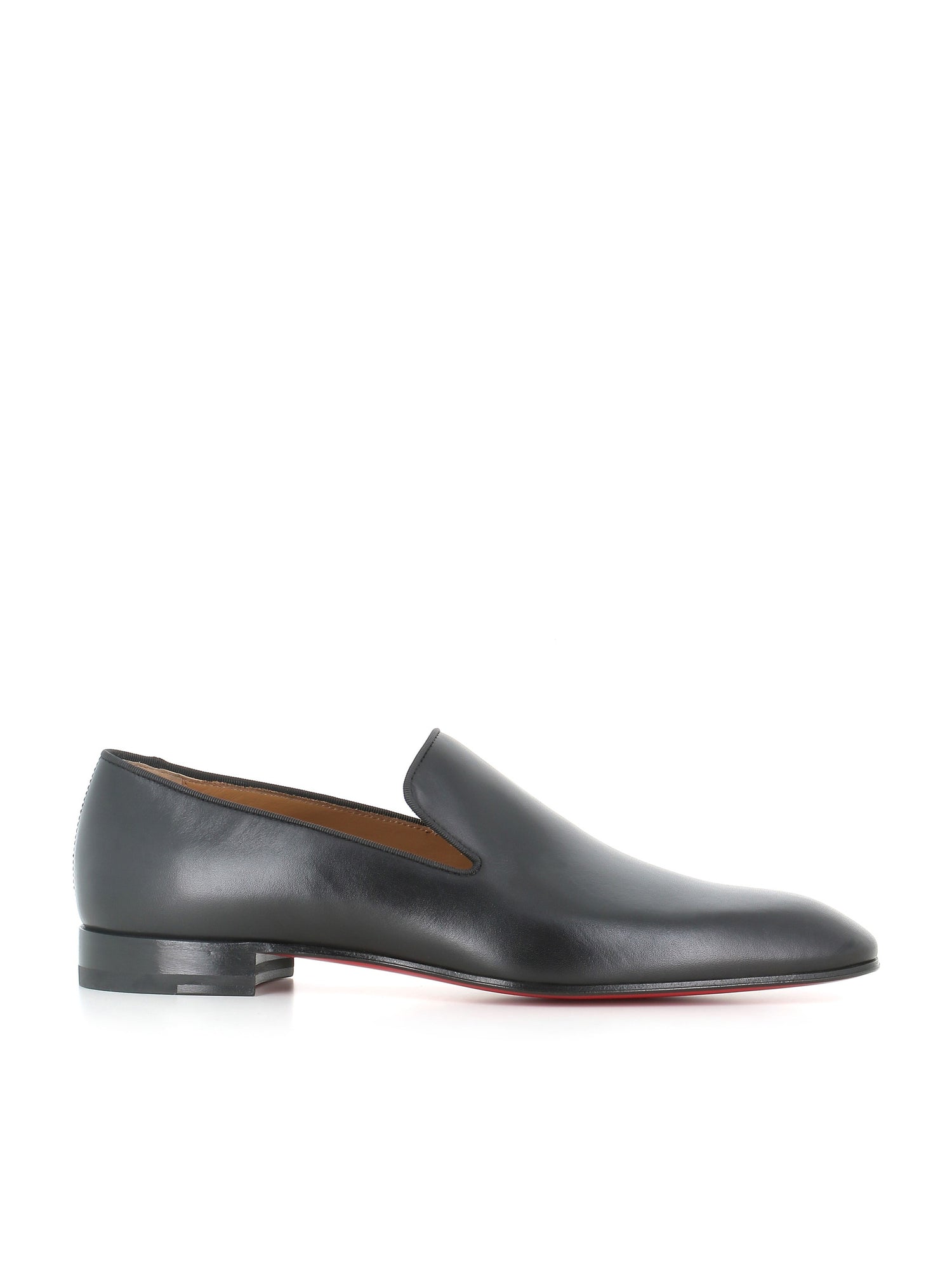  Christian Louboutin Pantofola Dandelion Flat Nero Uomo - 1