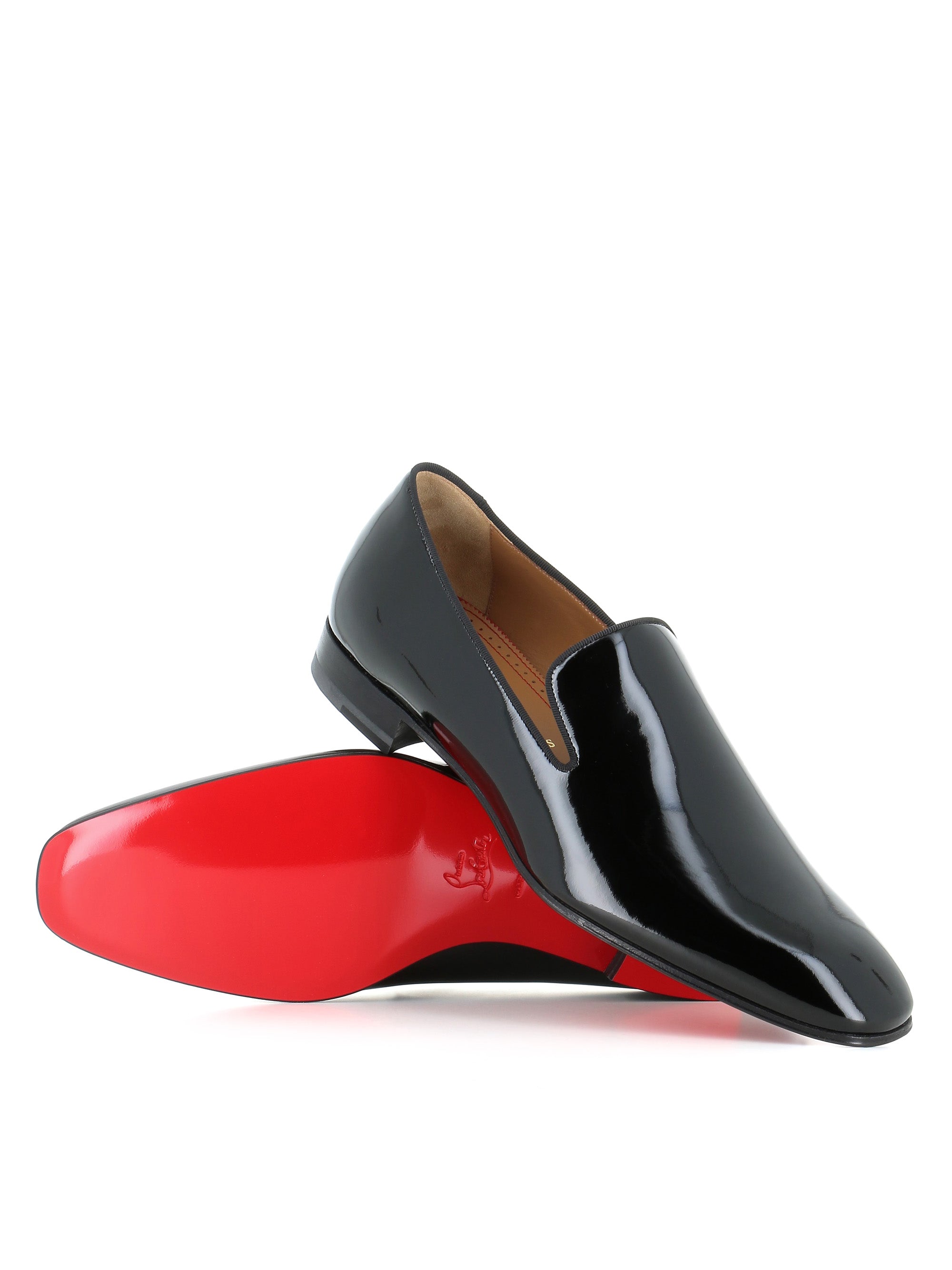  Slipper Dandelion Flat Christian Louboutin Uomo Nero - 1