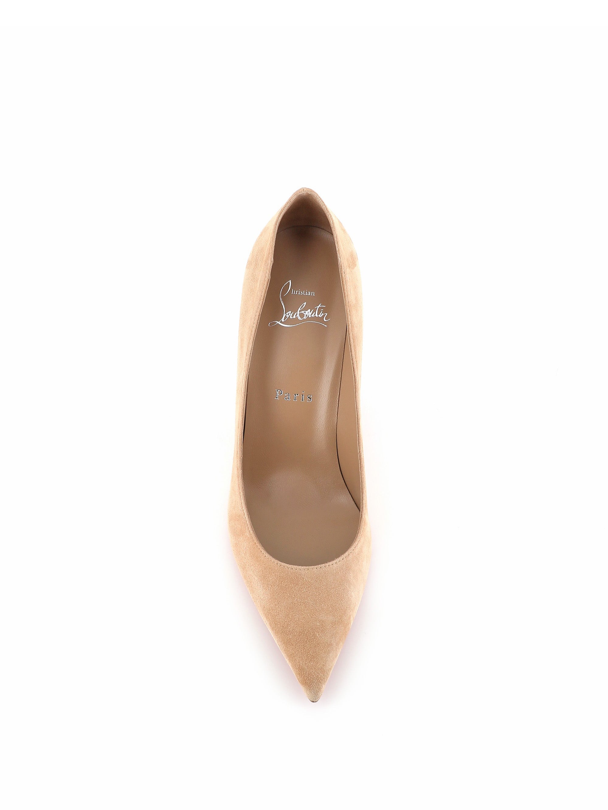  Décolletè Kate 85 Christian Louboutin Donna Beige - 5