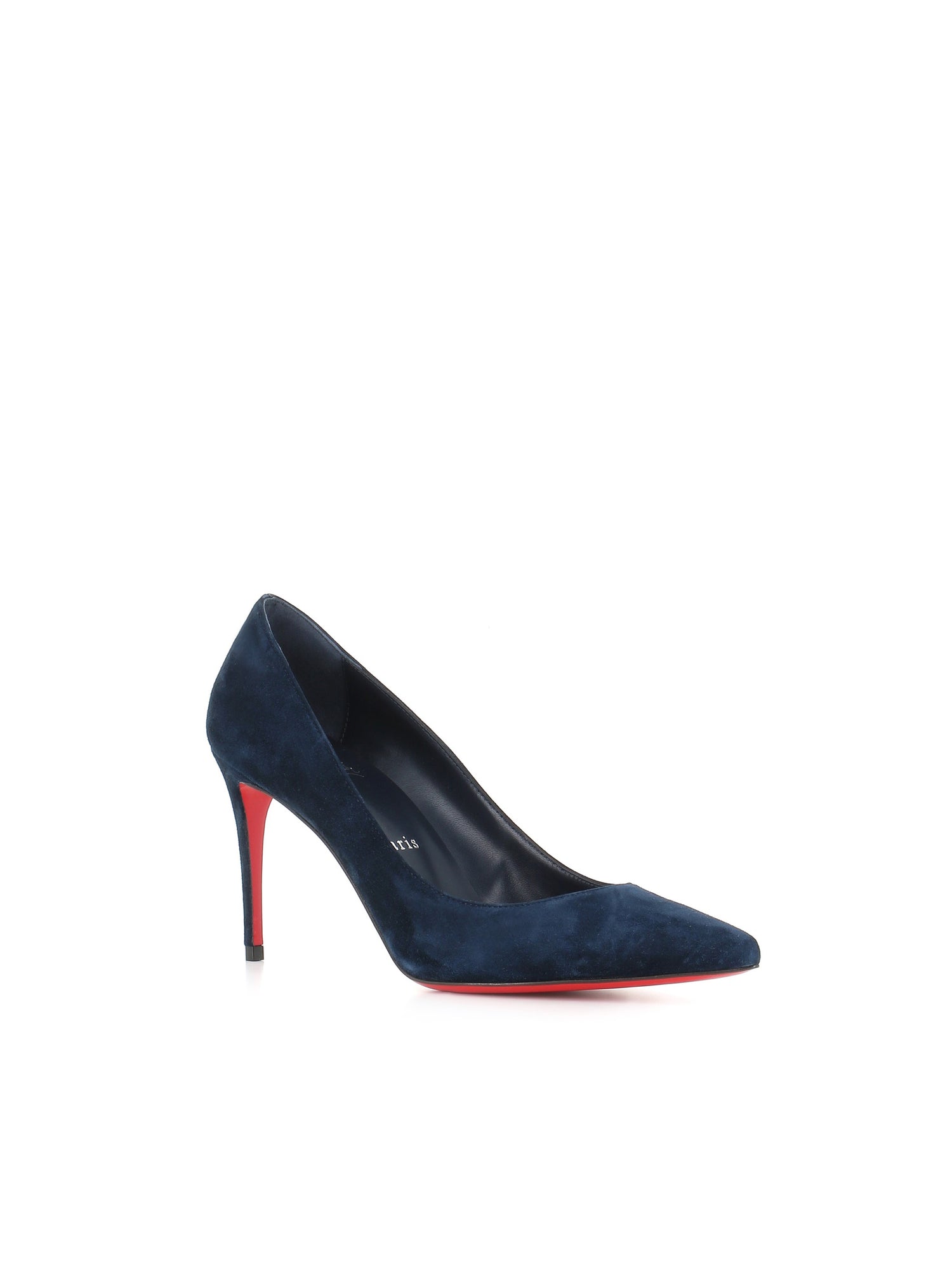  Décolletè Kate 85 Christian Louboutin Donna Blu - 3