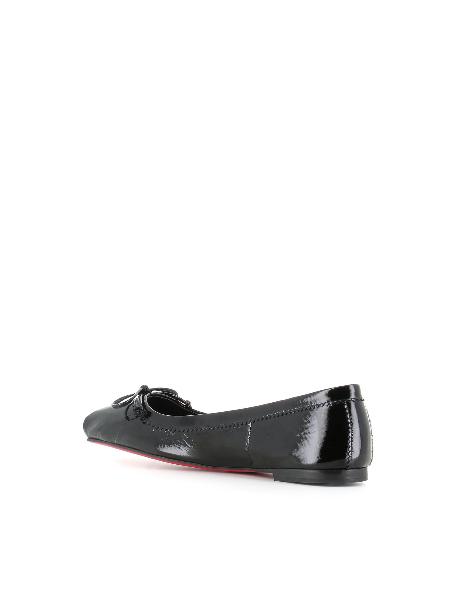  Christian Louboutin Ballerina Mamadrague Flat Nero Donna - 4