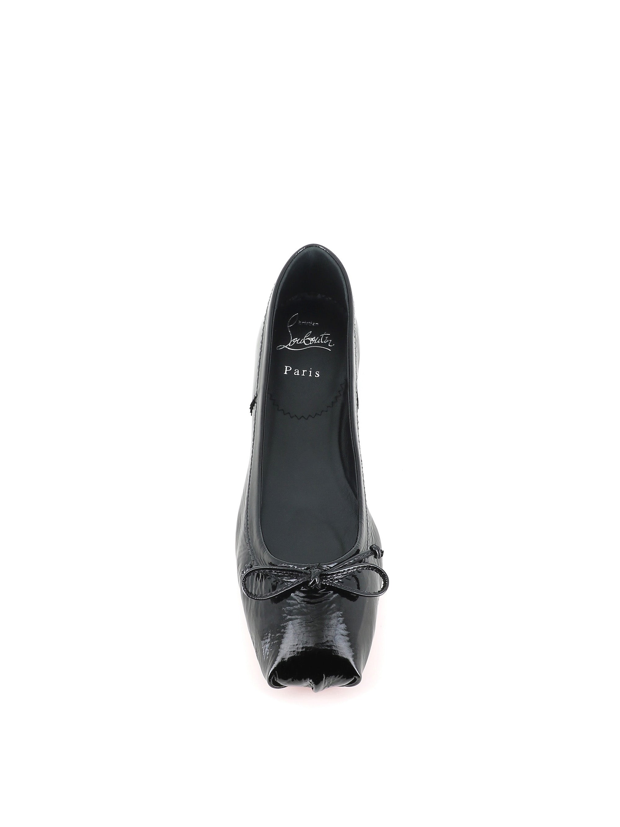  Ballerina Mamadrague Flat Christian Louboutin Donna Nero - 5