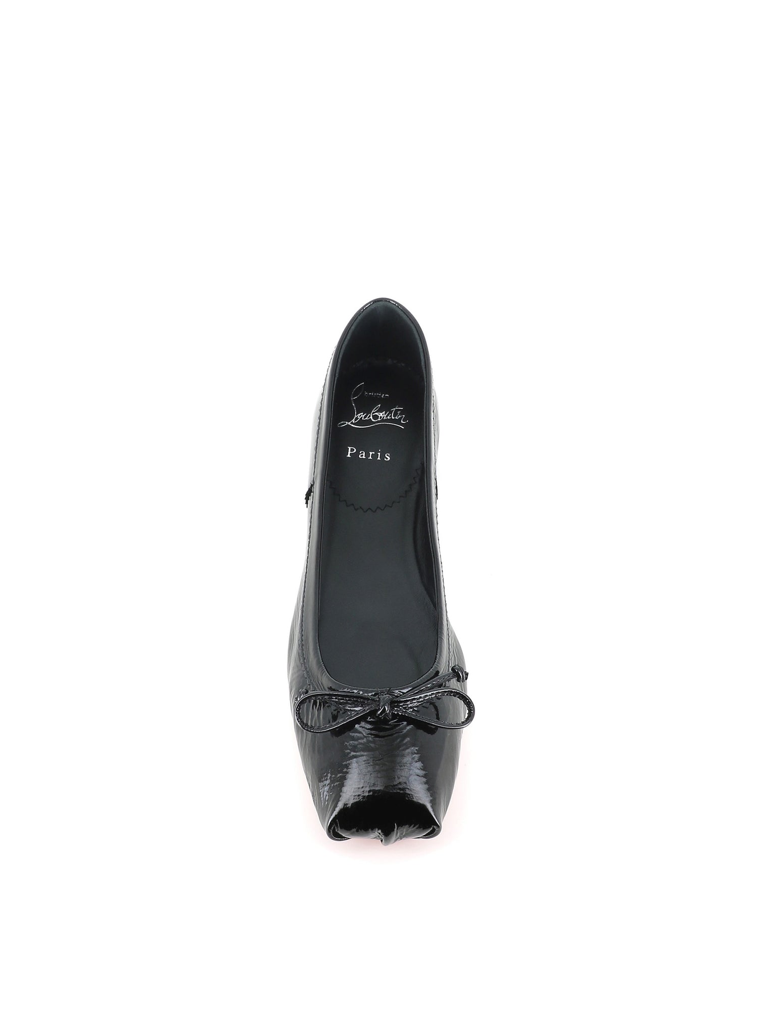  Christian Louboutin Ballerina Mamadrague Flat Nero Donna - 5