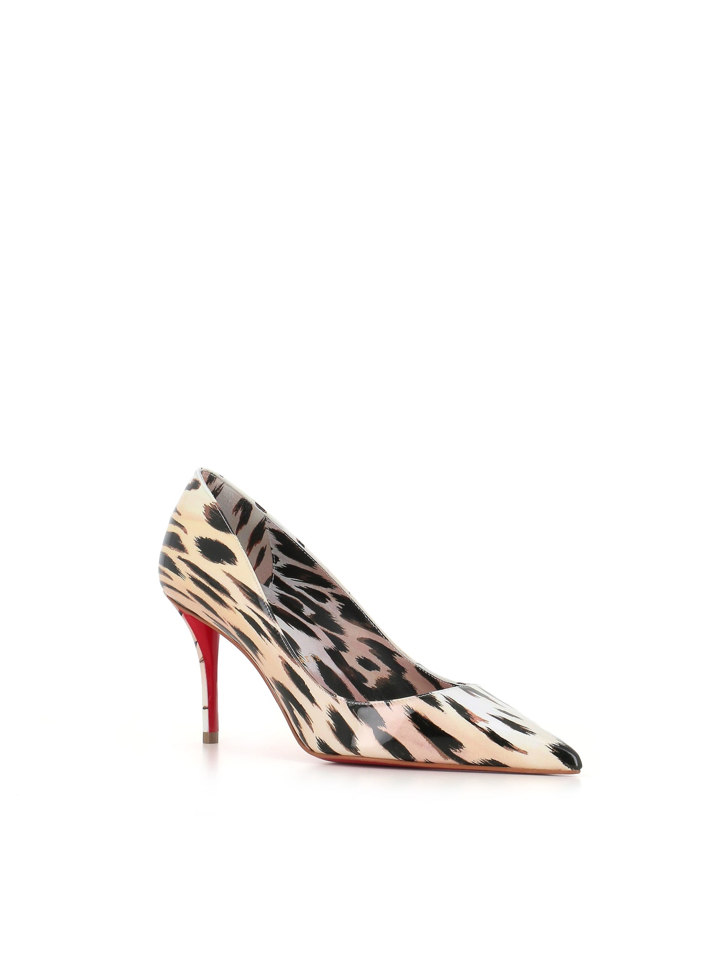  Christian Louboutin Décolletè Miss Z 80 Pattern Donna - 3